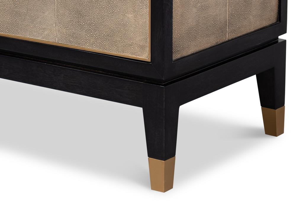 Beto Tan Four Door Sideboard - Image 9