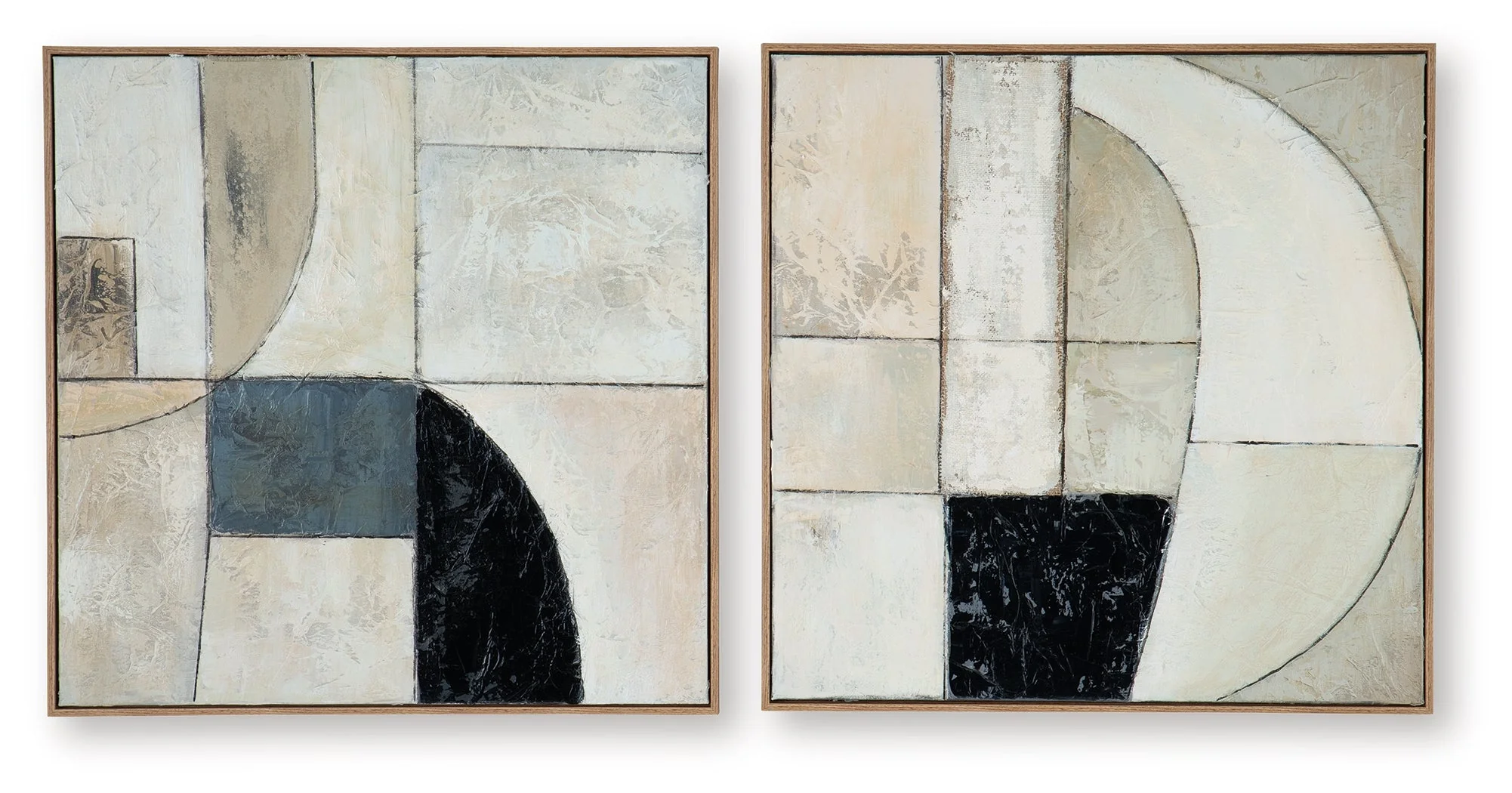 Bexlen Tan/Taupe/Black Wall Art Set (Online Special Price) - Image 5