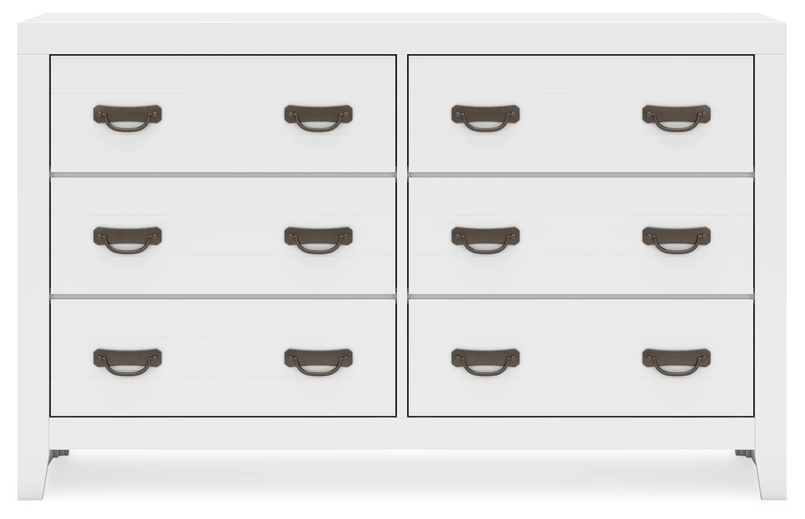Binterglen White Full Panel Bedroom Set with Dresser, Chest and Nightstand - Image 2