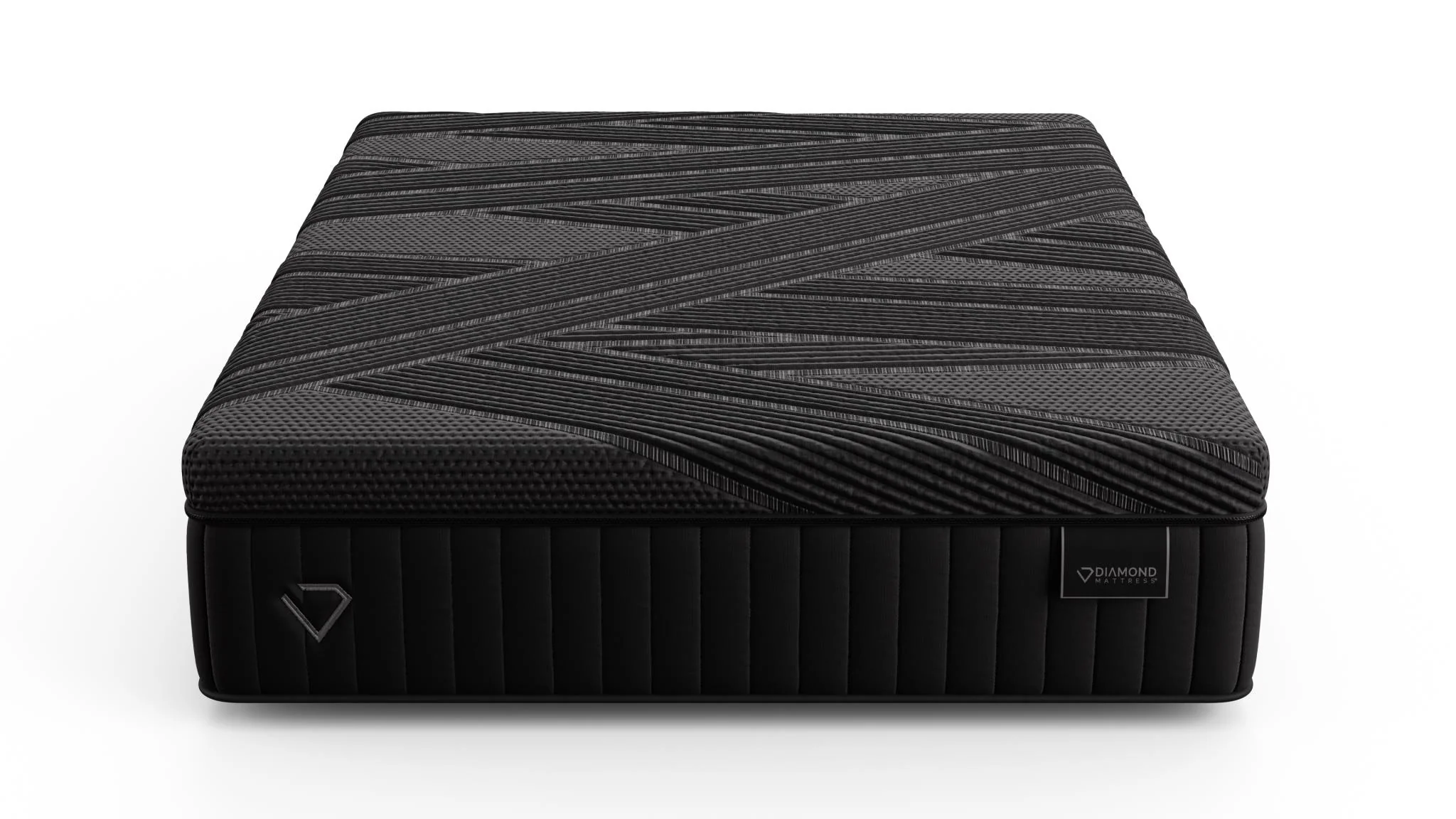 Black Diamond Summit Hybrid 15" Plush Black Twin Mattress - Image 3