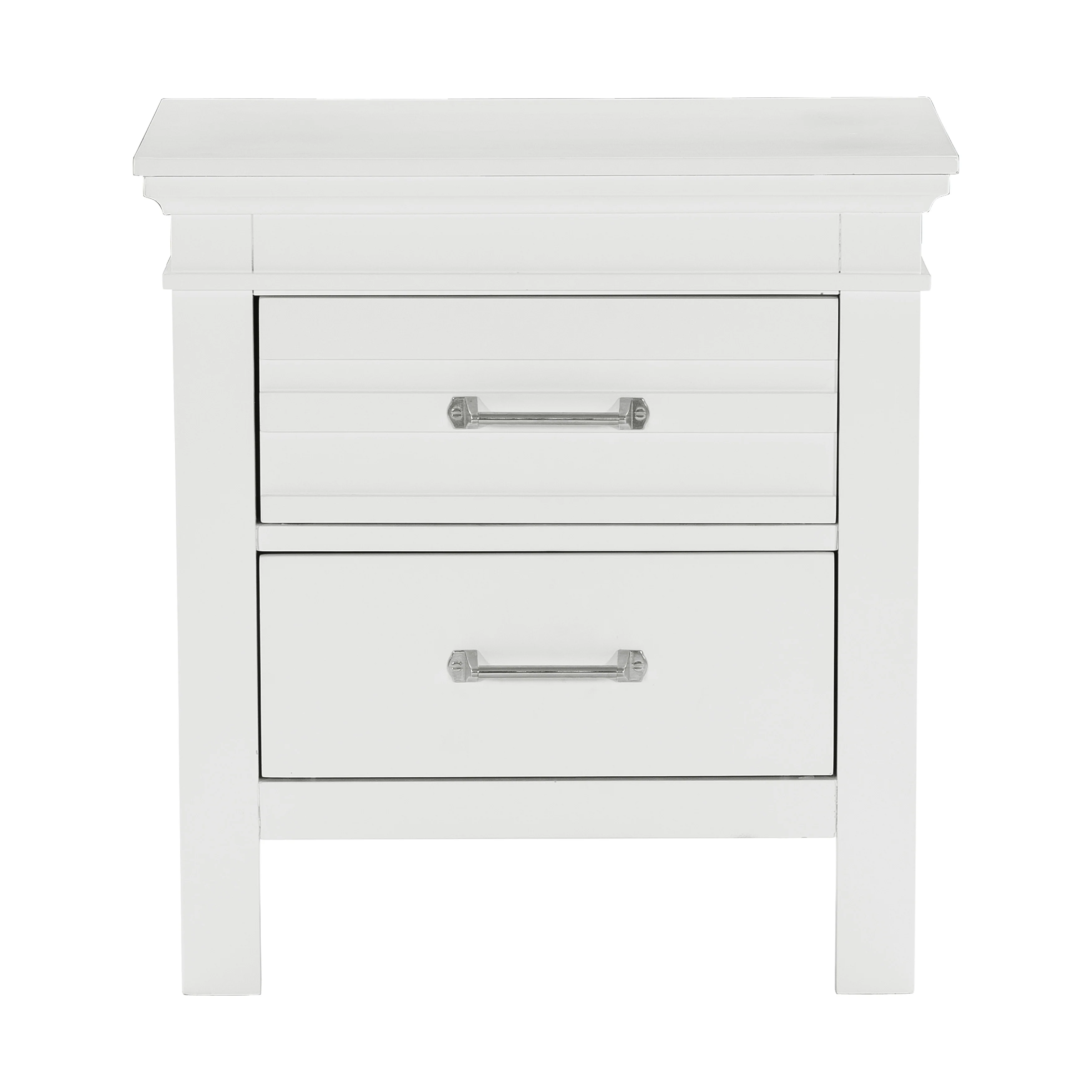 Blaire Farm White 5-Piece Queen Bedroom Set - Image 5
