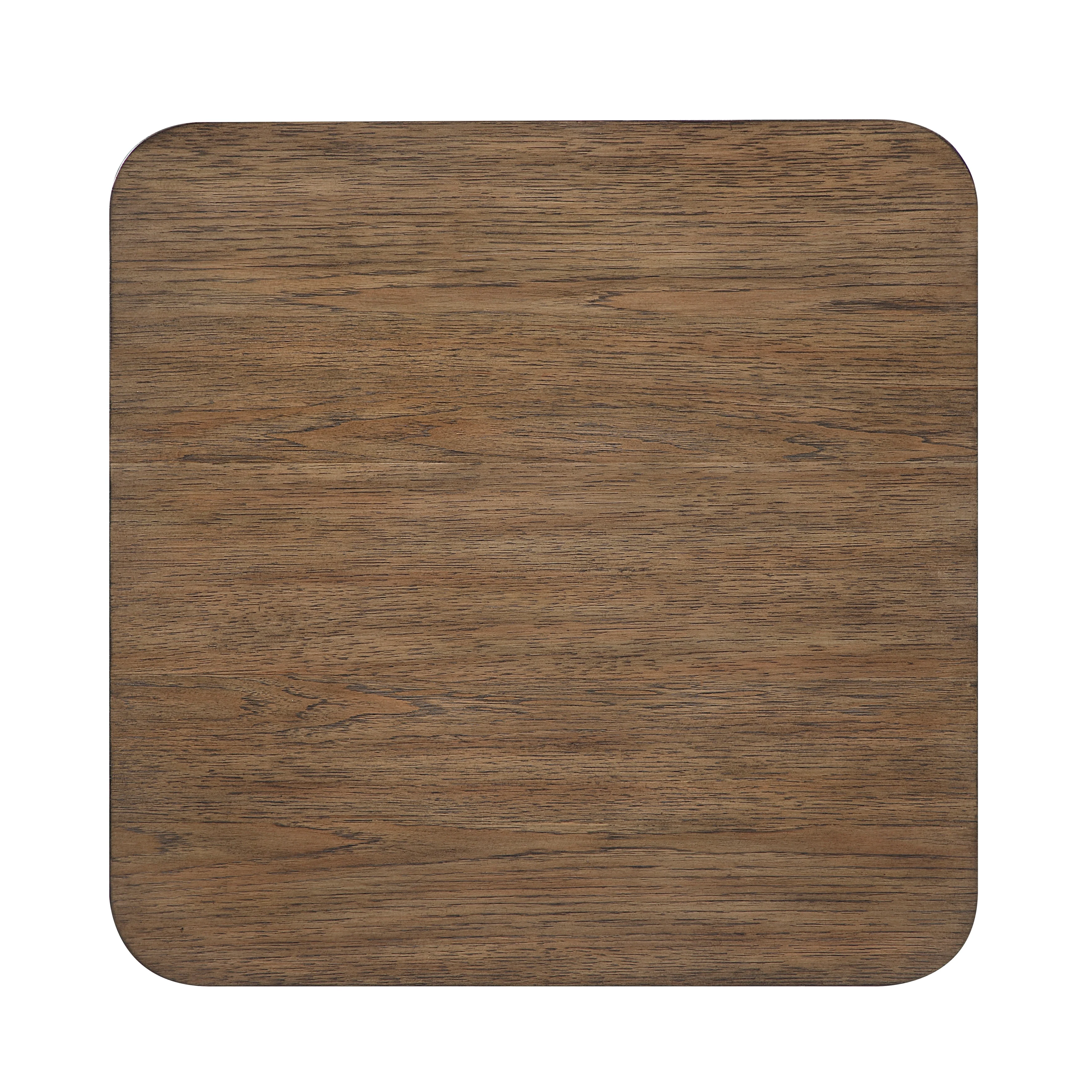Blake Square Light Brown End Table - Image 4