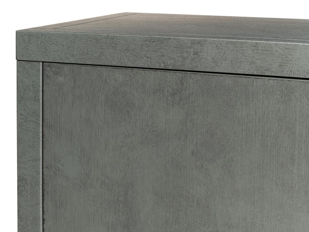 Blanco Grey 4 Door Buffet - Image 6