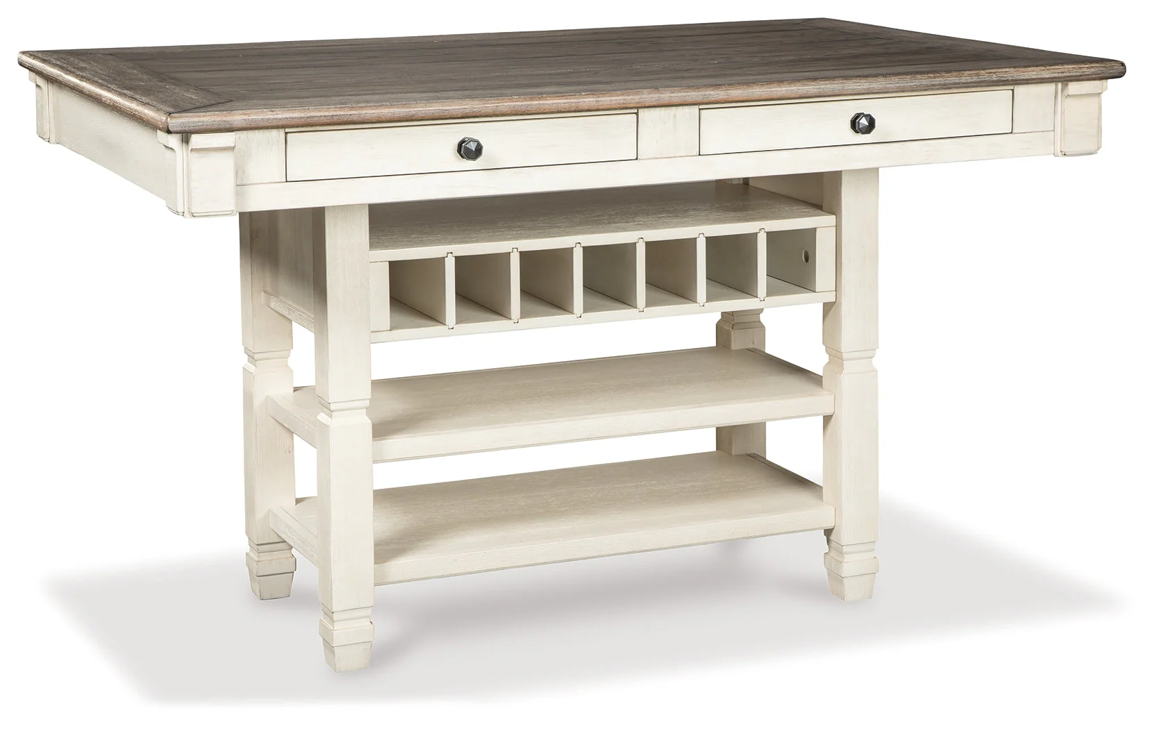 Bolanburg Antique White Counter Height Dining Table and 4 Barstools (Online Special Price) - Image 5