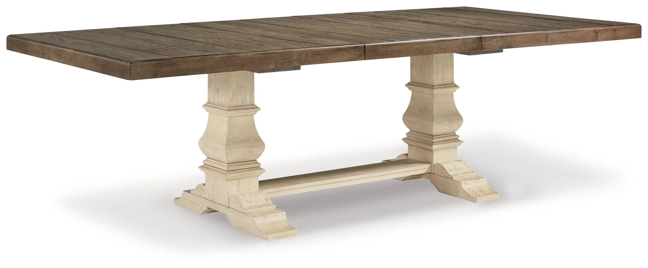 Bolanburg Antique White Dining Extension Table &10 Chairs & Server (Online Special Price) - Image 2