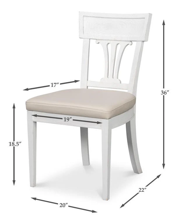 Bondi Bungalow White Dining Chair (Set of 2) - Image 12