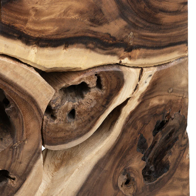Borneo Brown Suar End Table - Image 3