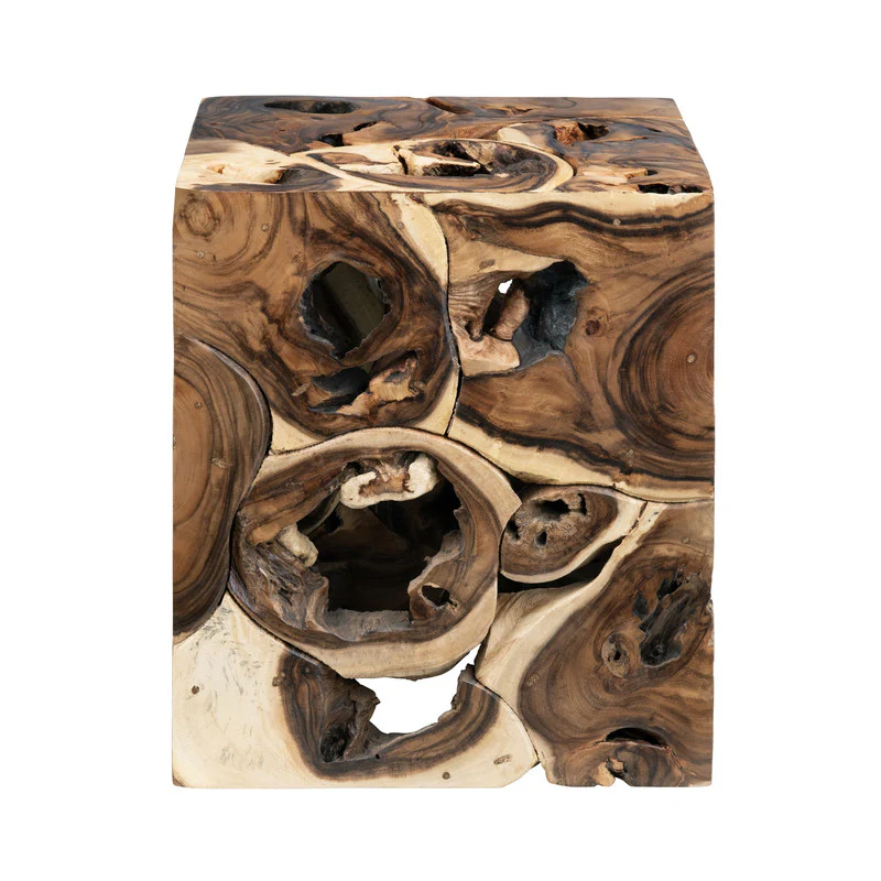 Borneo Brown Suar End Table - Image 4