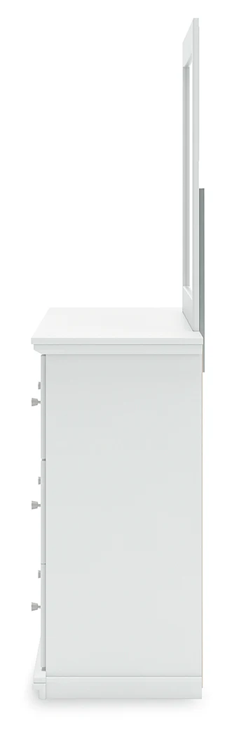 Bostwick Shoals King Panel Bed, Dresser and Mirror - Image 7