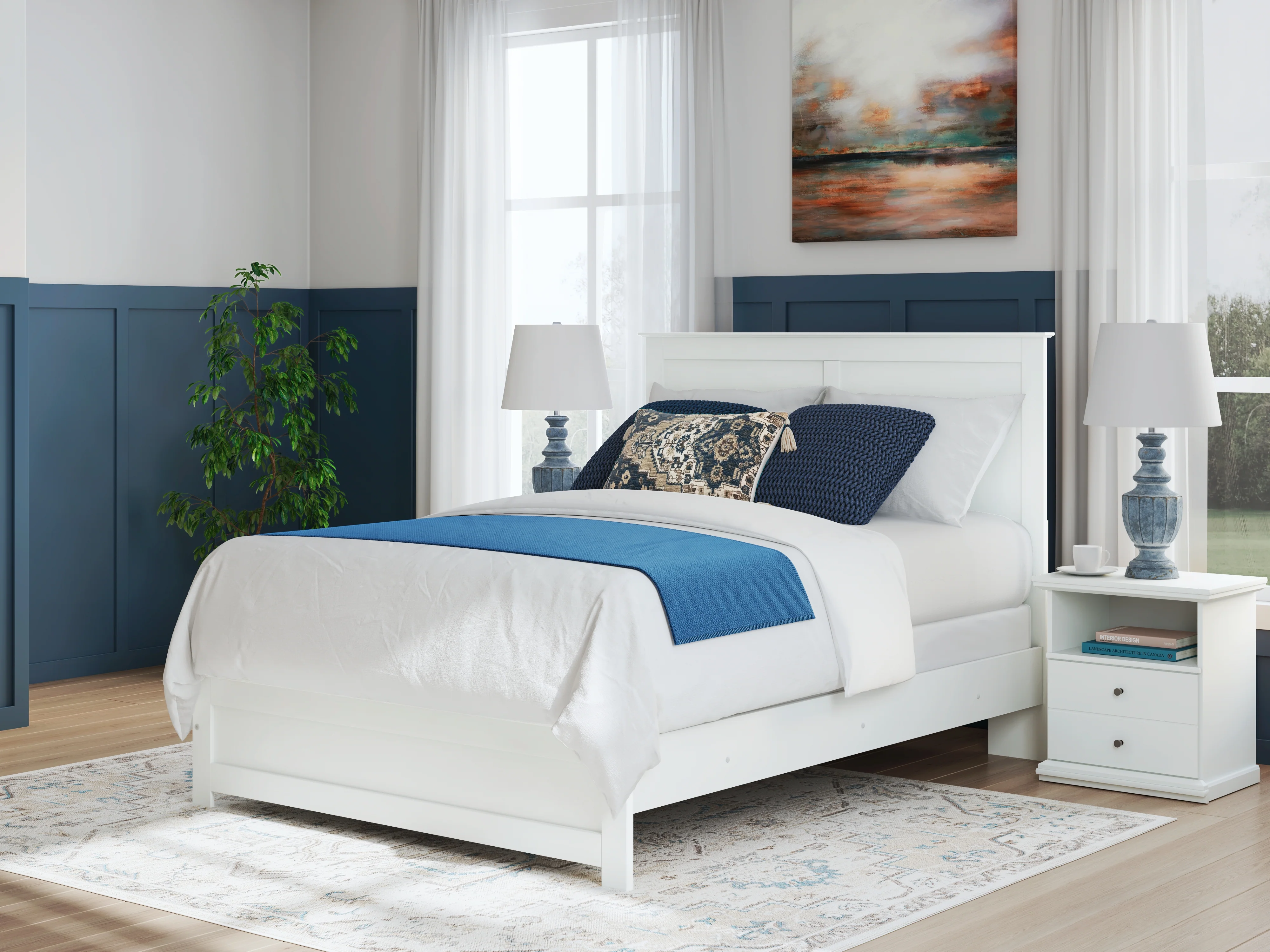 Bostwick Shoals Queen Panel Bed and Dresser - Image 9