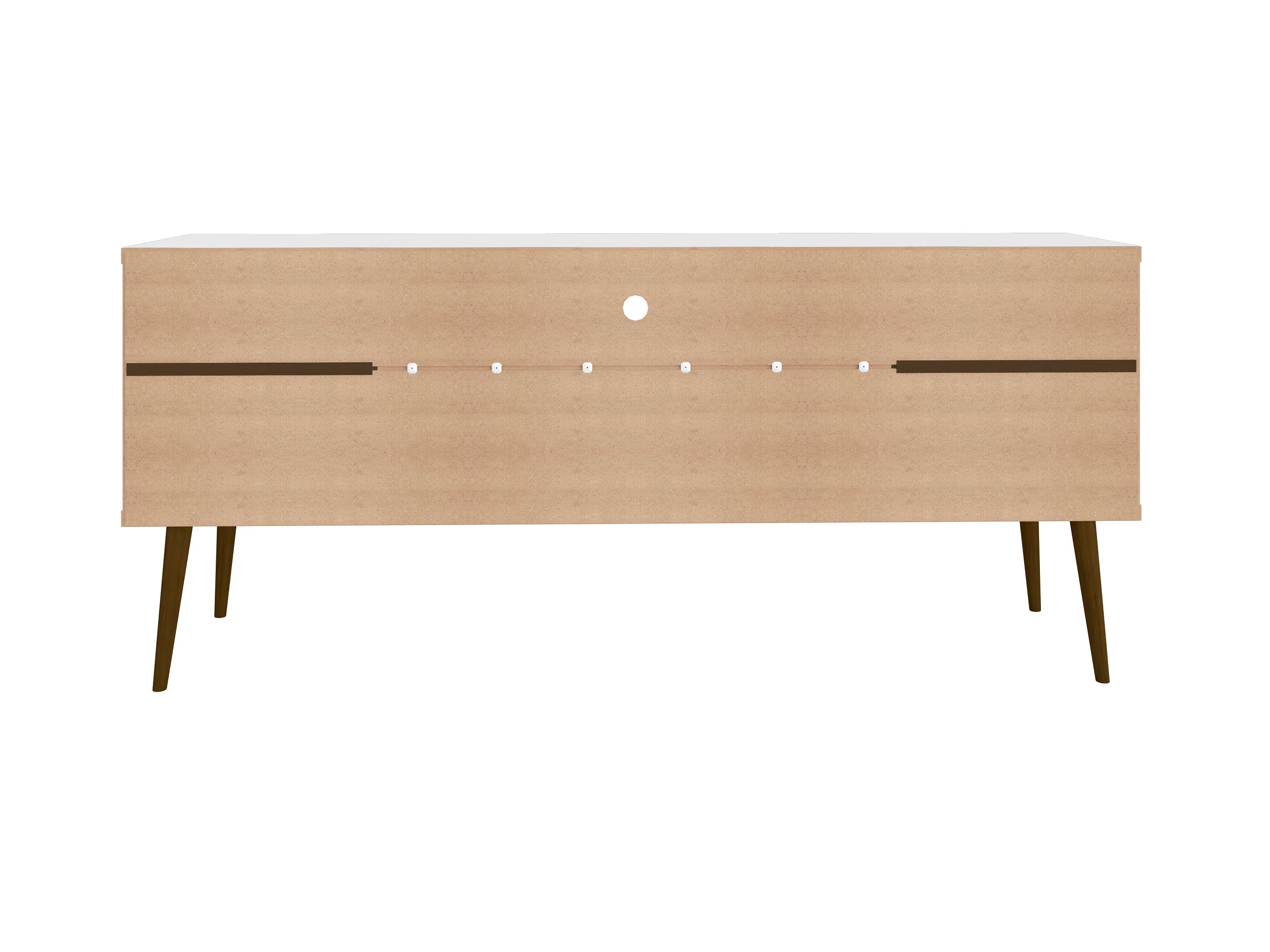 Bradley 62.99 TV Stand in White - Image 10