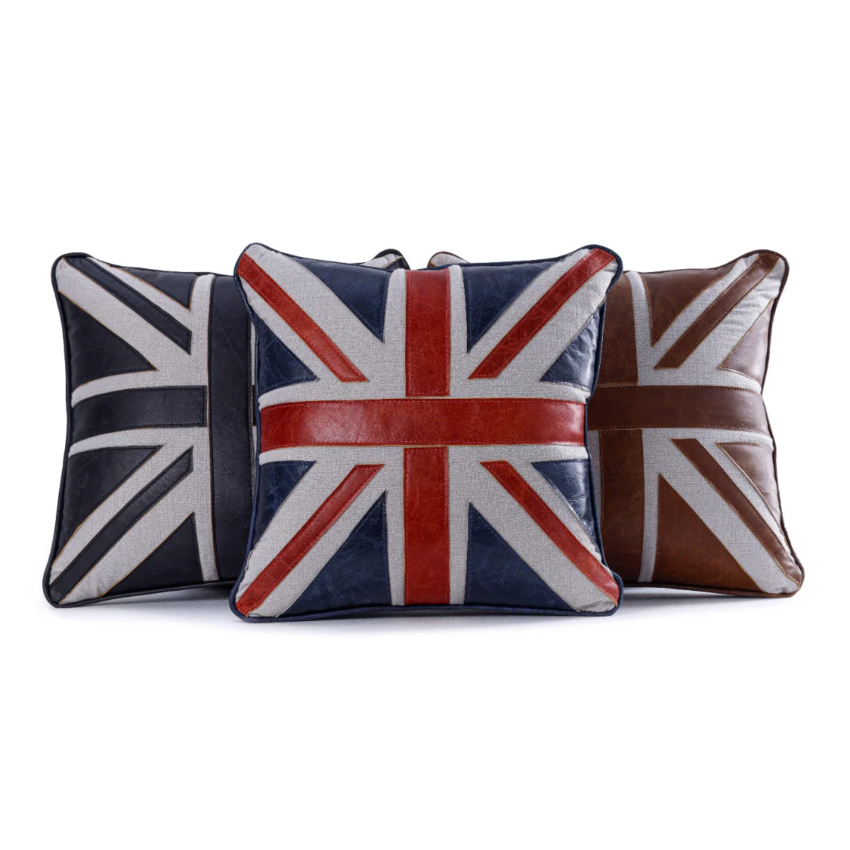 Brancaster Brown/Linen Accent Cushion (Set of 2) - Image 3