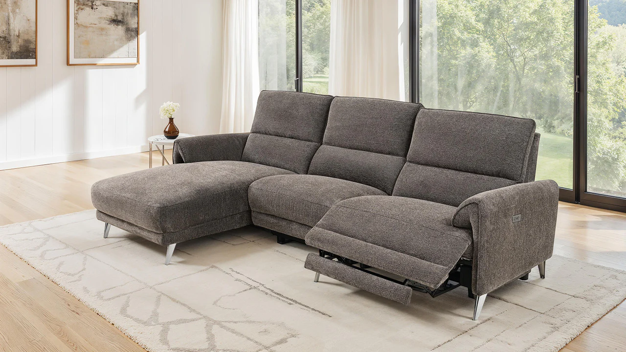 Brande Brown Power Sectional - Image 2