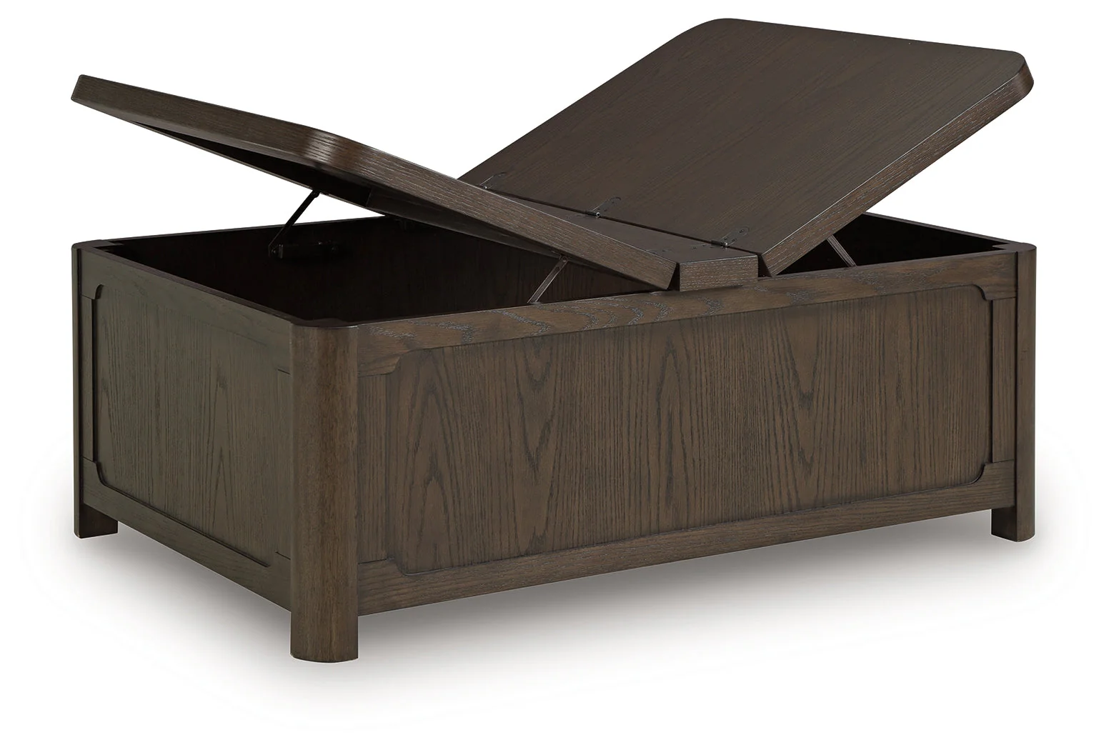 Breckington Dark Brown Cocktail Table with Storage (Online Special Price) - Image 3