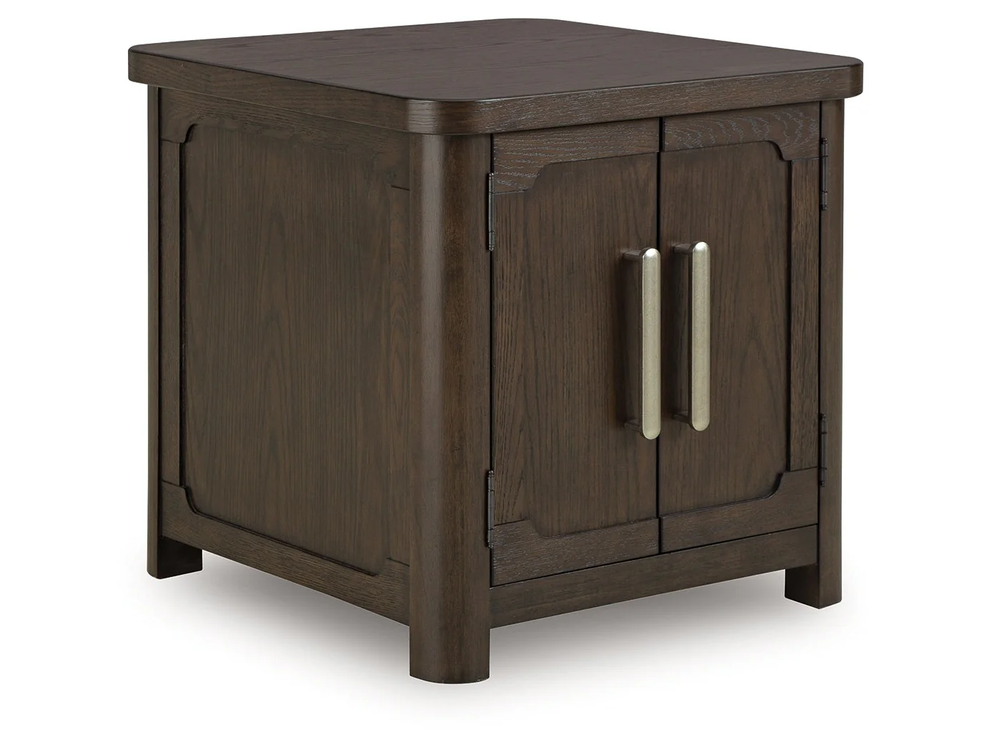 Breckington Dark Brown Rectangular End Table