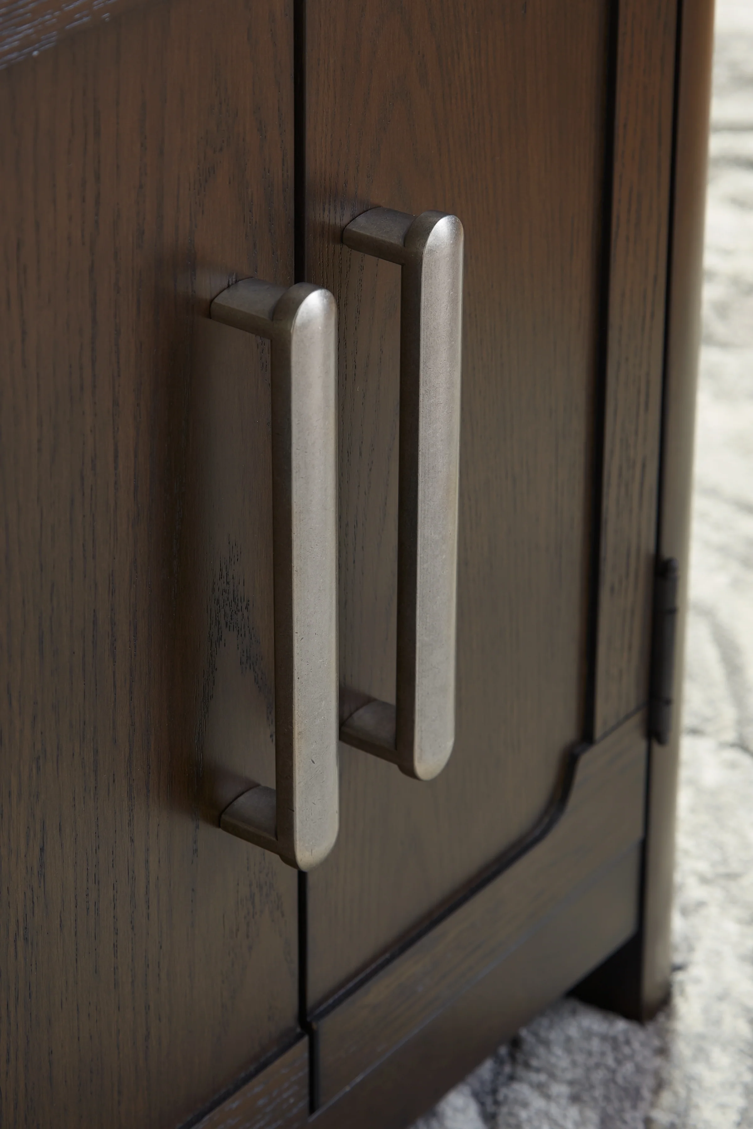 Breckington Dark Brown Rectangular End Table - Image 7