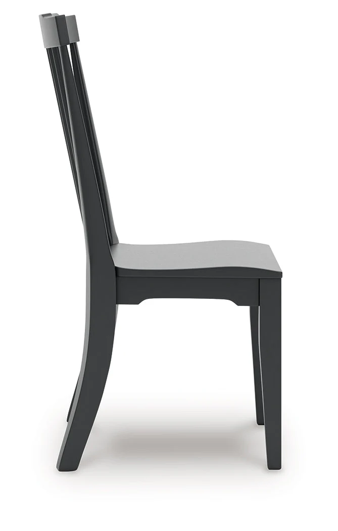 Brenkerton Black Dining Room Side Chair (Set of 2) (Online Special Price) - Image 6
