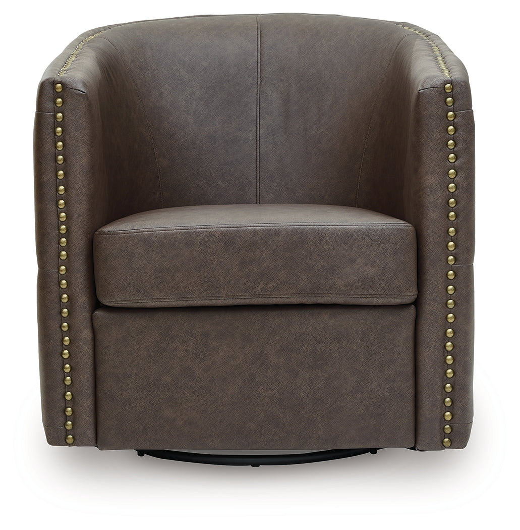 Brentlow Granite Swivel Accent Chair - Image 3
