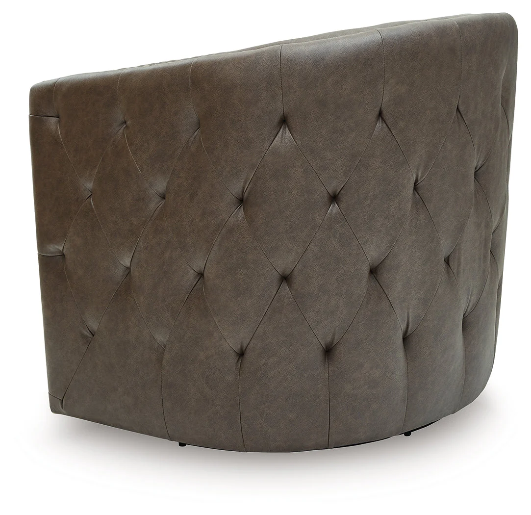 Brentlow Granite Swivel Accent Chair (Online Special Price) - Image 4