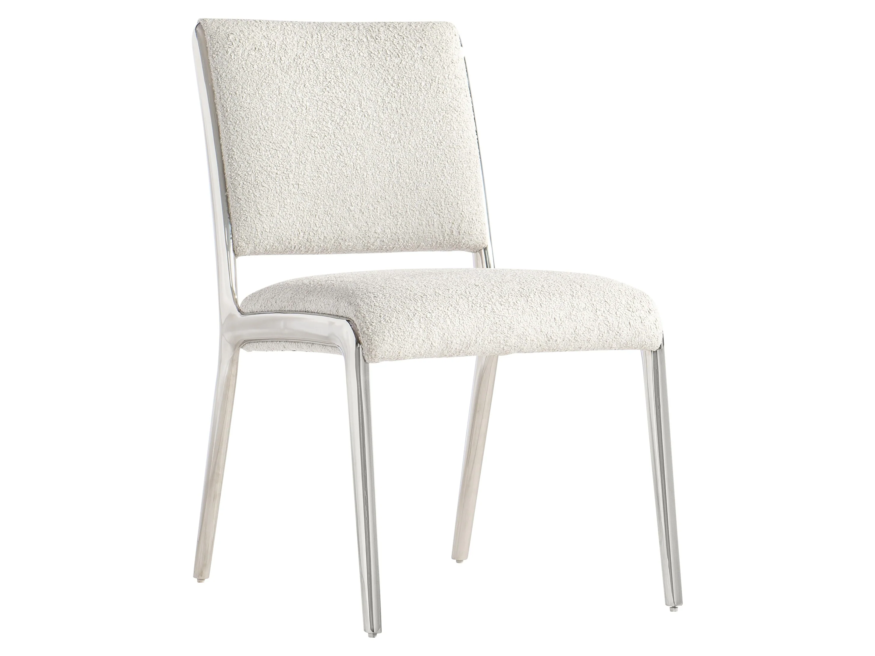 Brianna Light Grey Fabric Side Chair