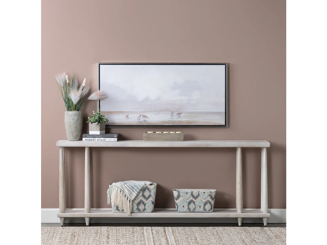 Briarcliff White Console Table