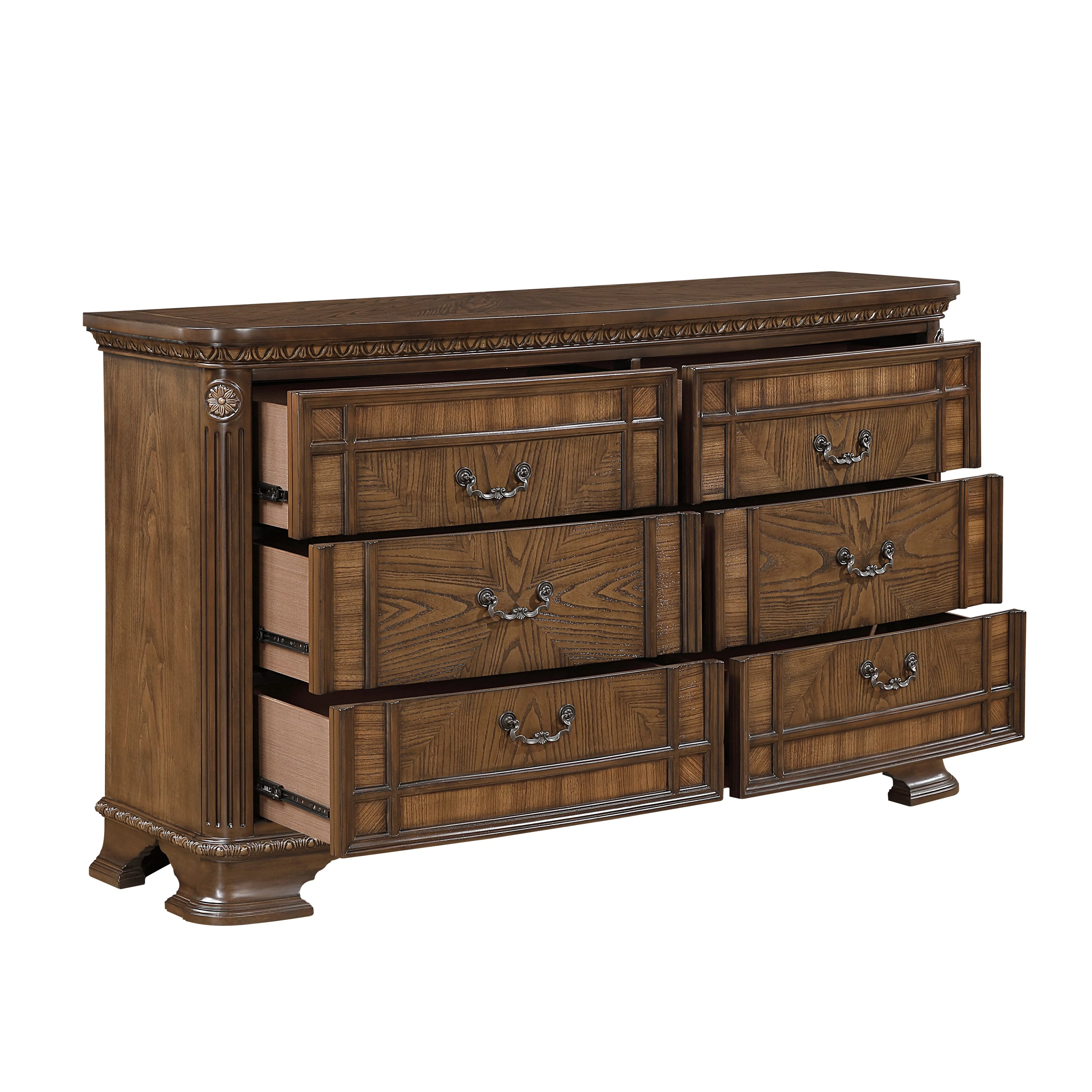 Bridgepoint Brown/Dark Brown 4-Piece Queen Bedroom Set - Image 14