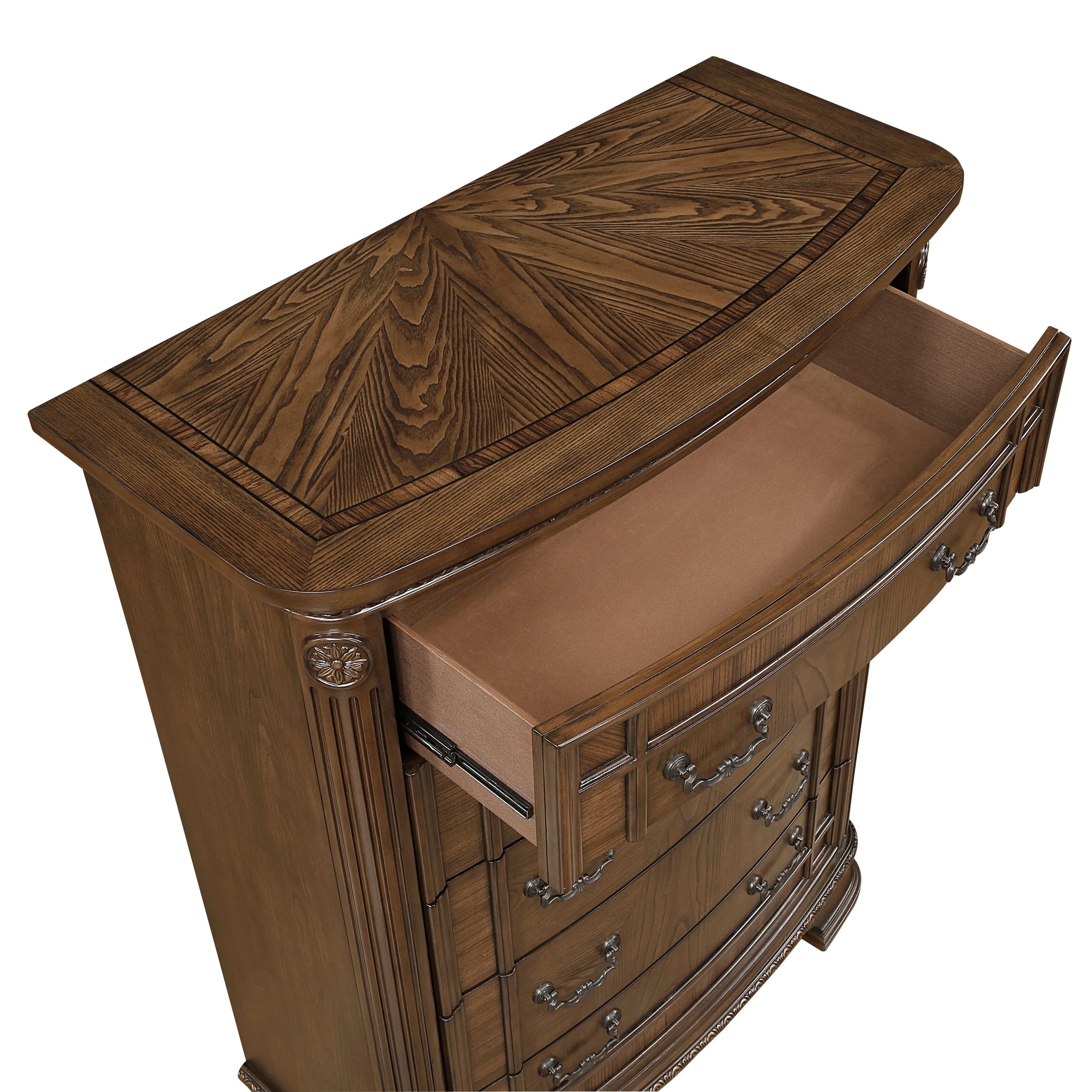 Bridgepoint Brown/Dark Brown 5-Piece Queen Bedroom Set - Image 18