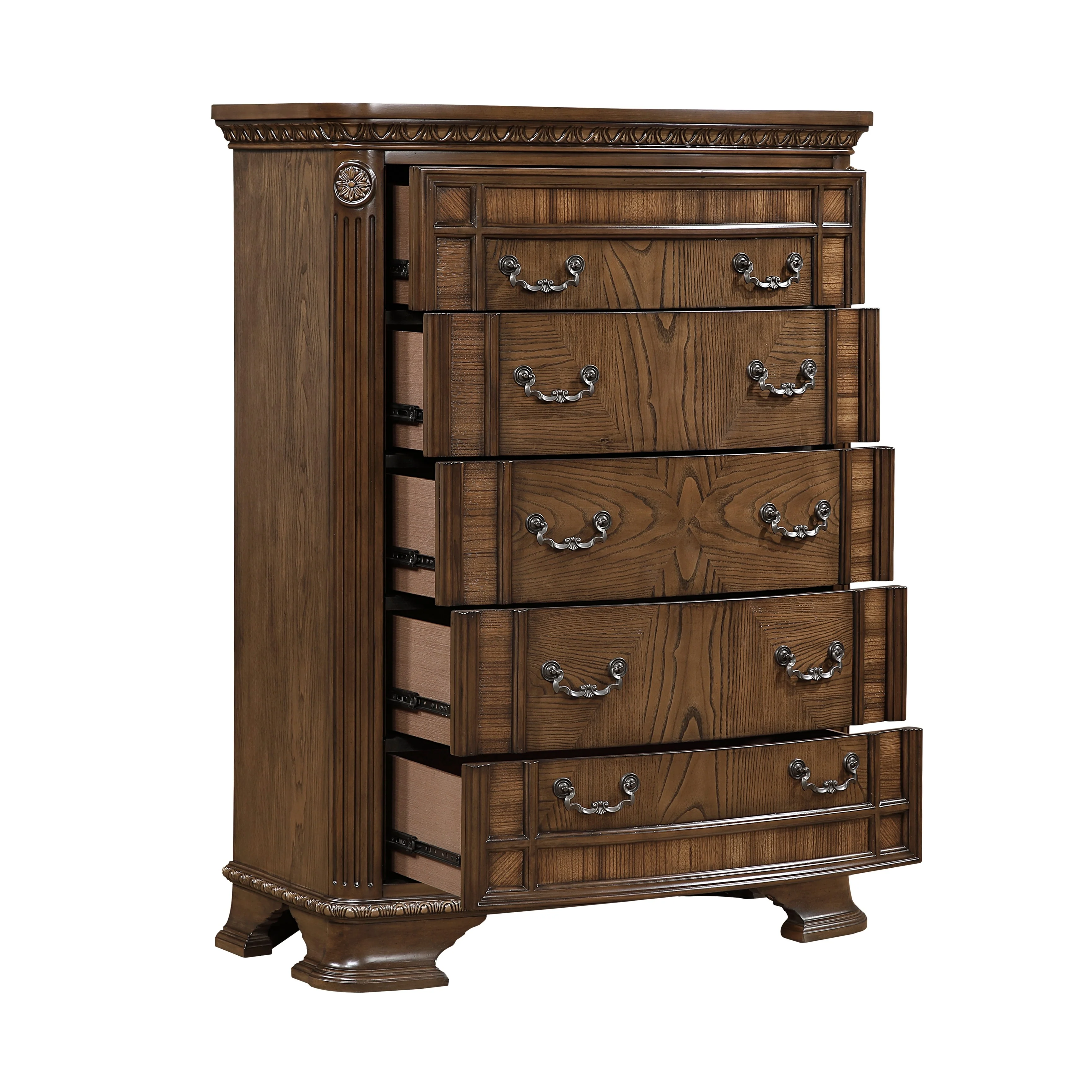 Bridgepoint Brown/Dark Brown 5-Piece Queen Bedroom Set - Image 20