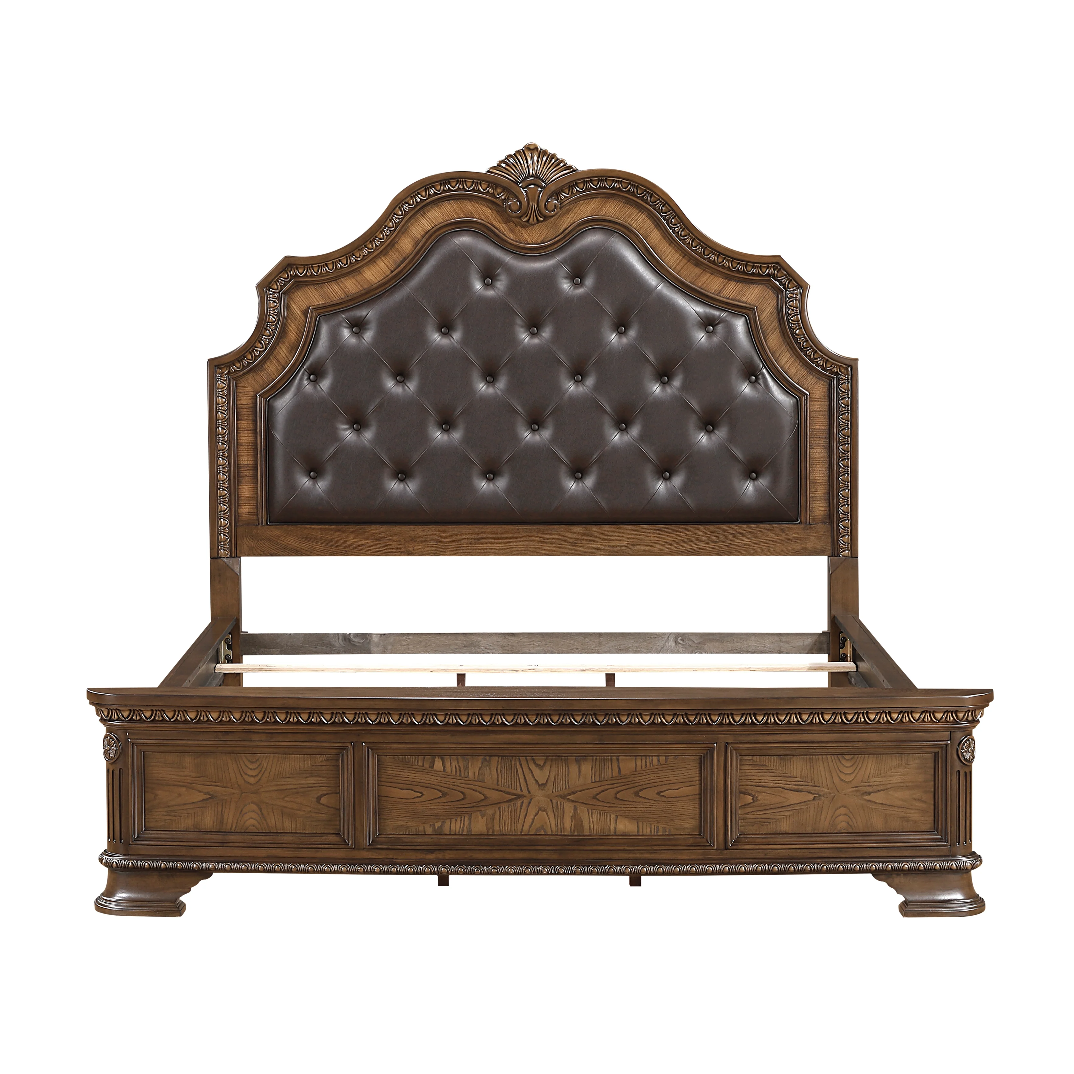 Bridgepoint Brown/Dark Brown 5-Piece Queen Bedroom Set - Image 3