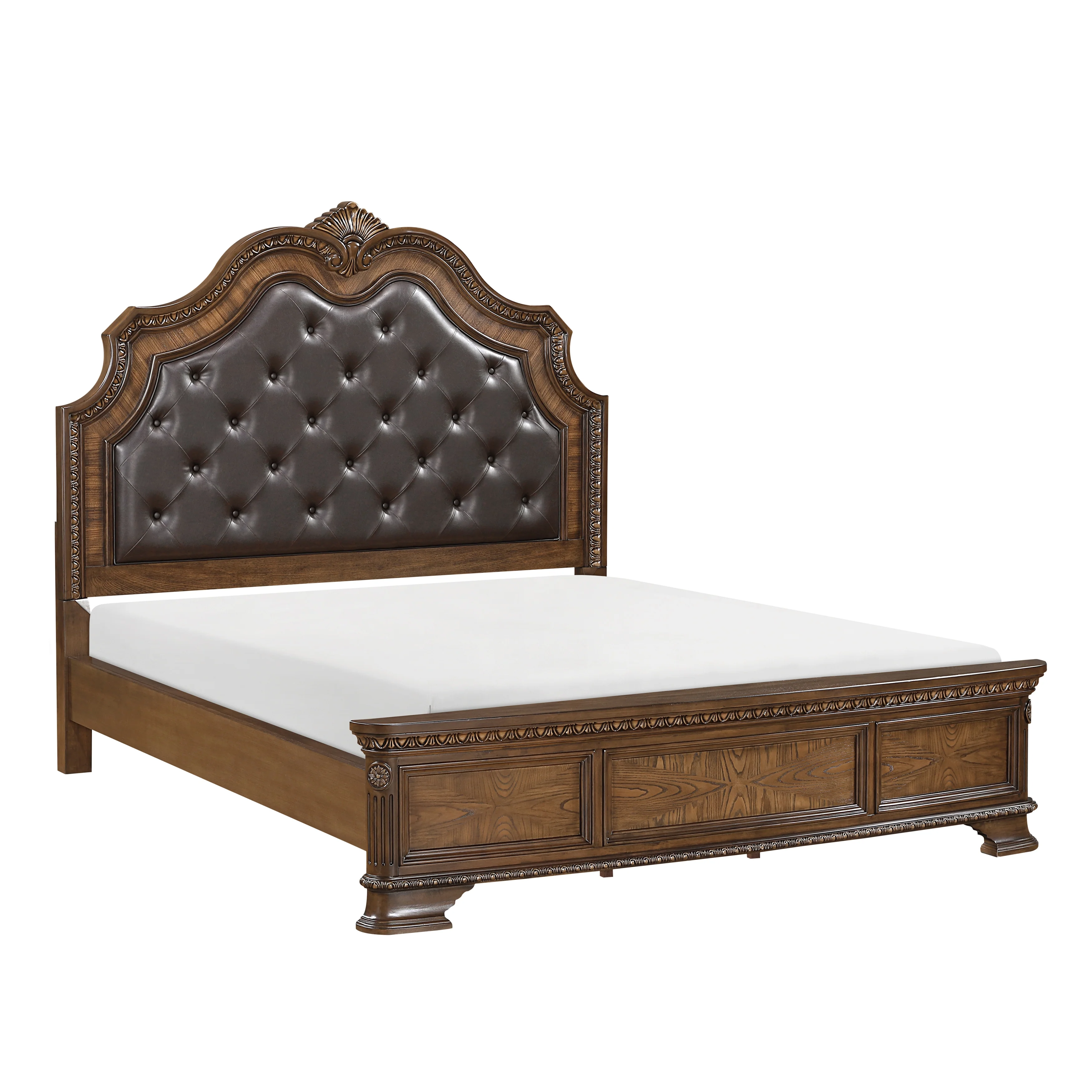 Bridgepoint Brown/Dark Brown 5-Piece Queen Bedroom Set - Image 4