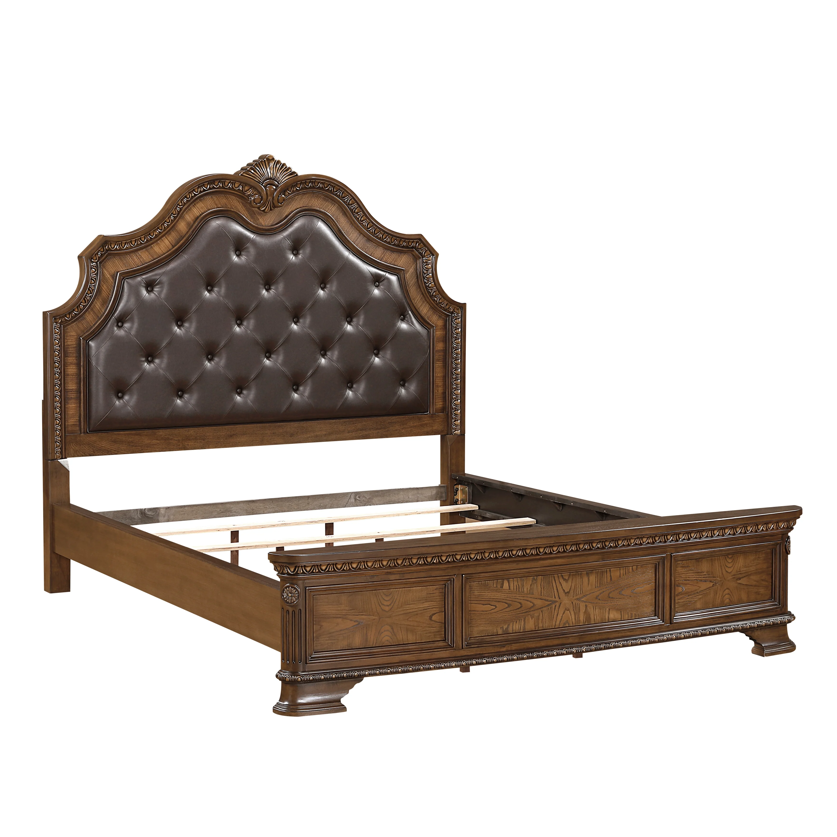 Bridgepoint Brown/Dark Brown 5-Piece Queen Bedroom Set - Image 5