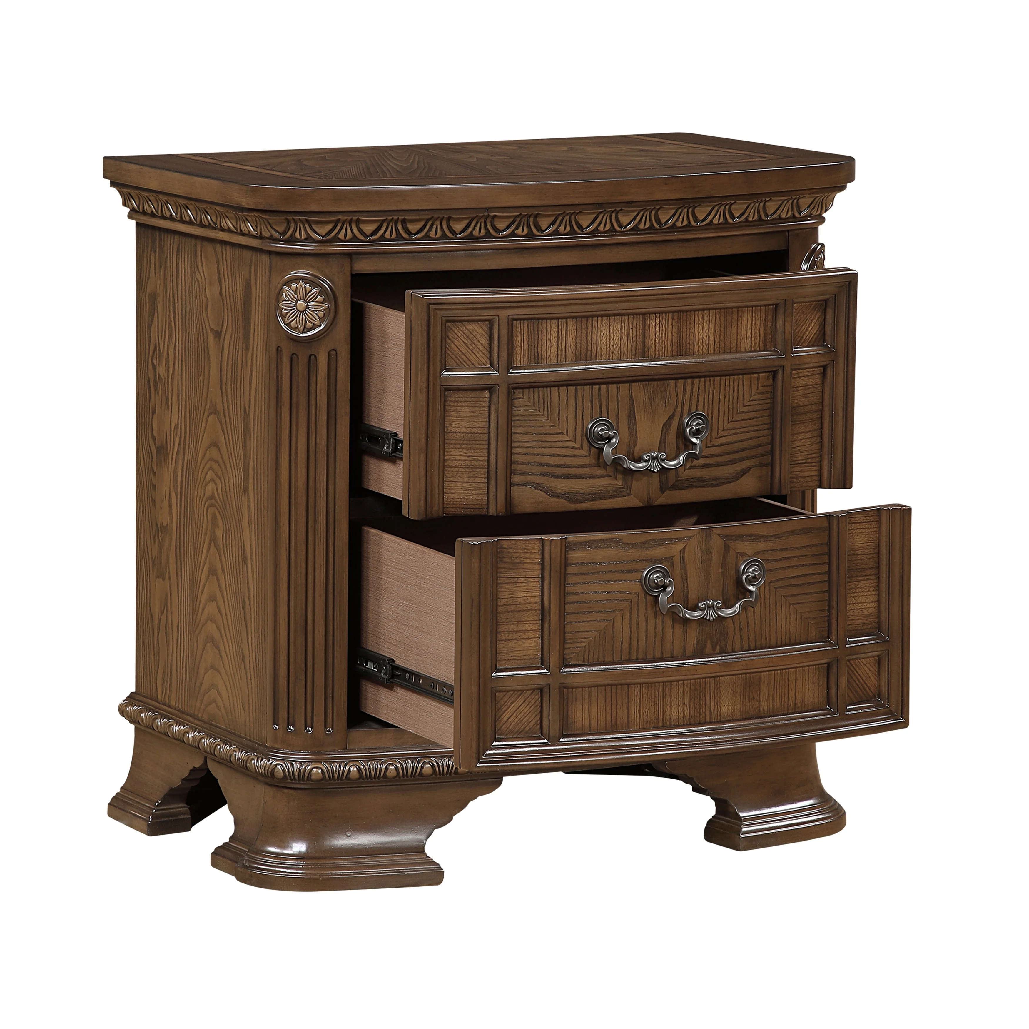 Bridgepoint Brown/Dark Brown 4-Piece Queen Bedroom Set - Image 9