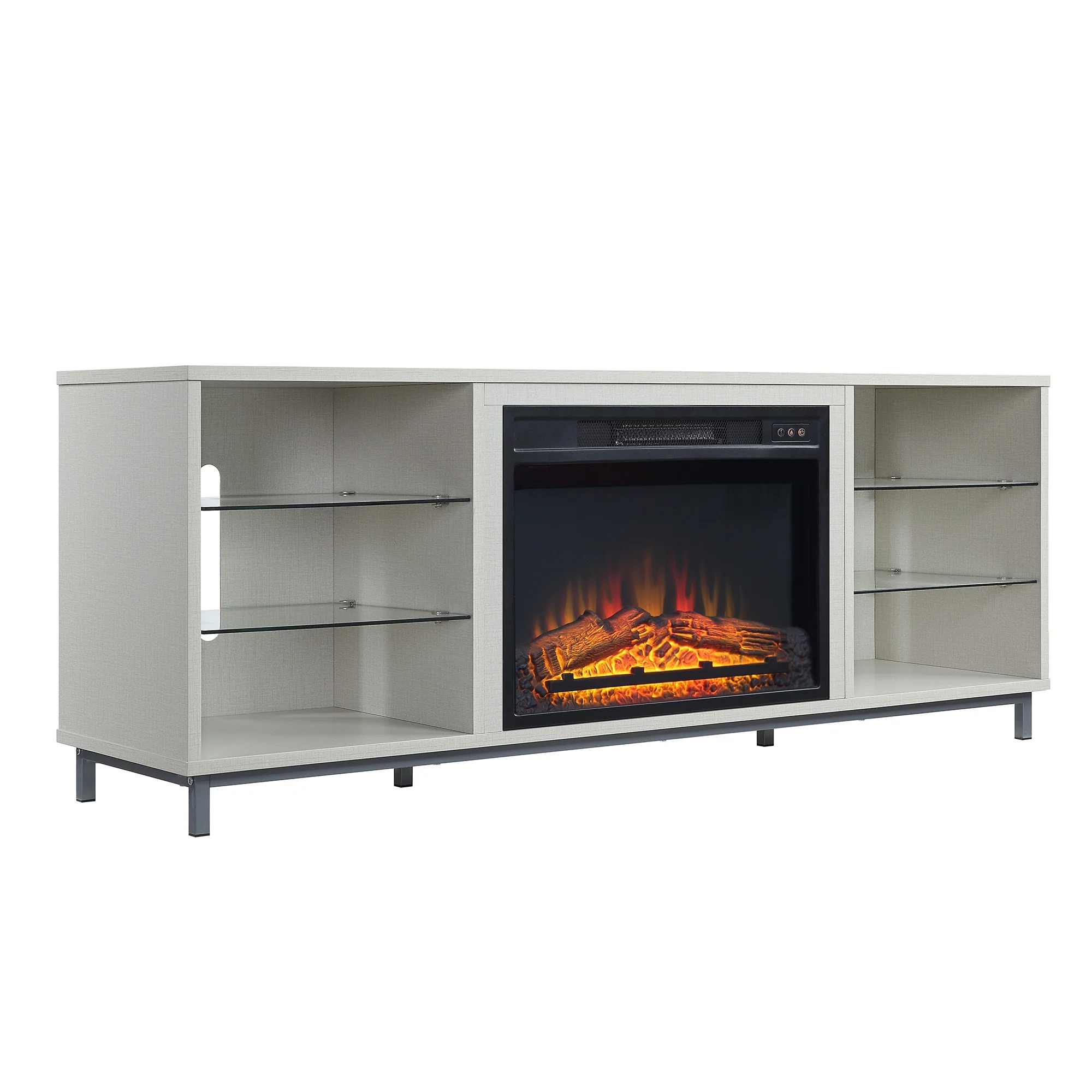 Brighton Fireplace in Beige - Image 5