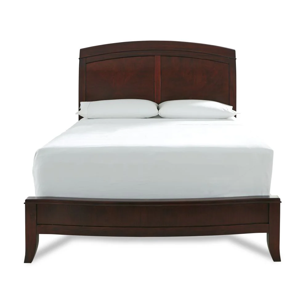 Brighton Wood Eastern King Sleigh Bed in Cinnamon - Image 6