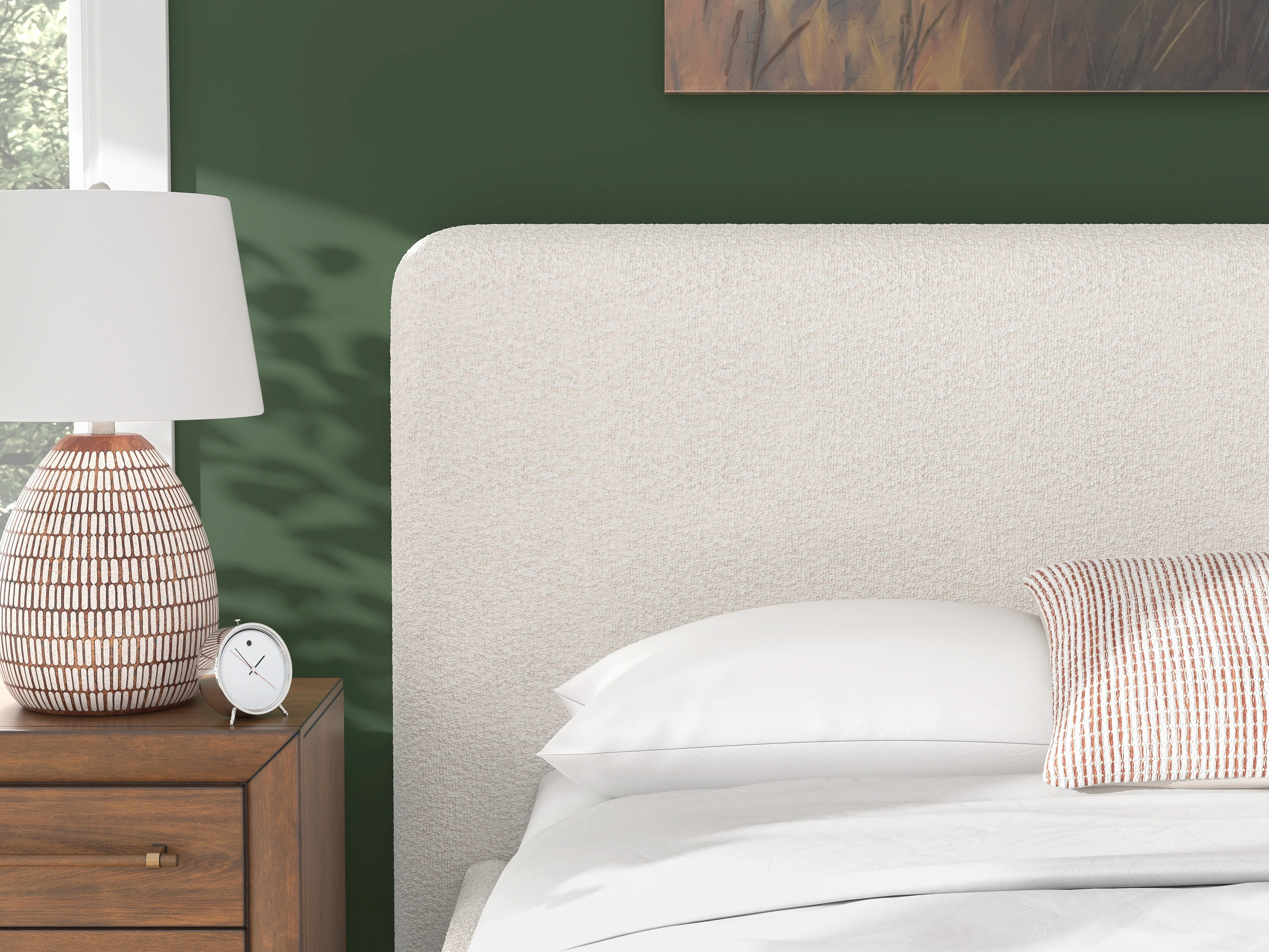 Brintstreet Beige Cal King Upholstered Bed - Image 8
