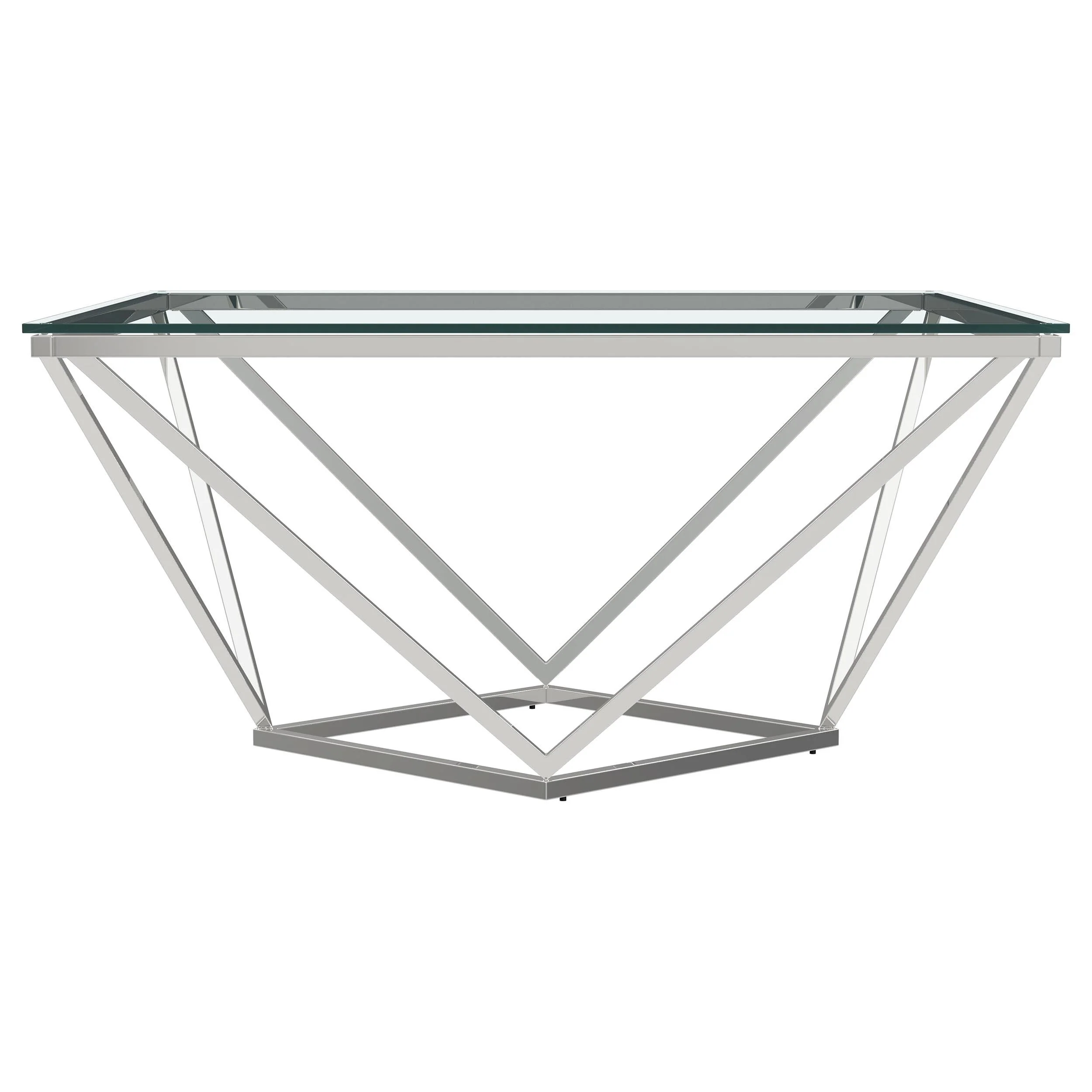 Brittania Nickel 3-piece Square Coffee and End Table Set - Image 8