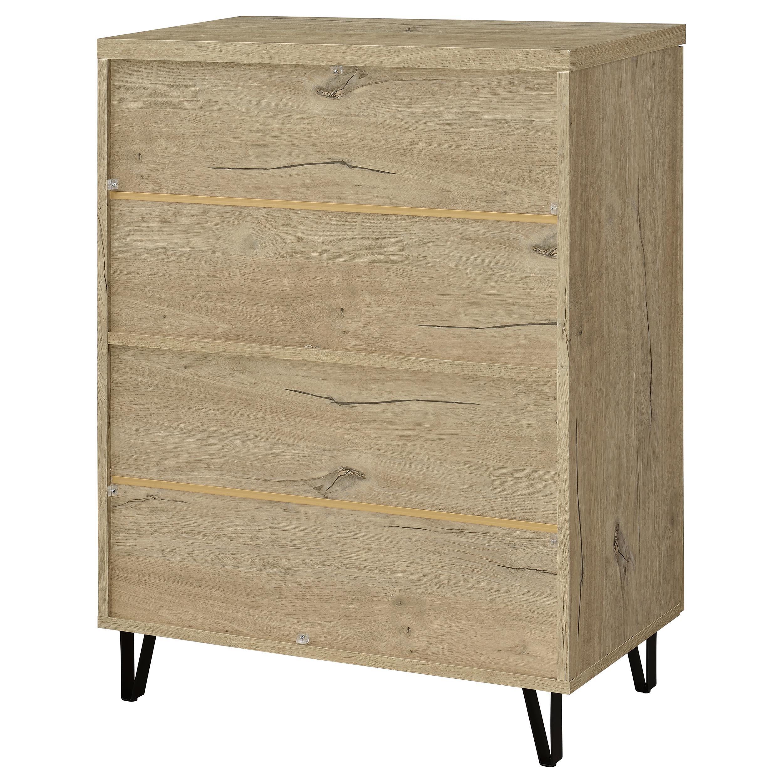 Brixton White Oak 2-door Entryway Shoe Storage Cabinets - Image 8