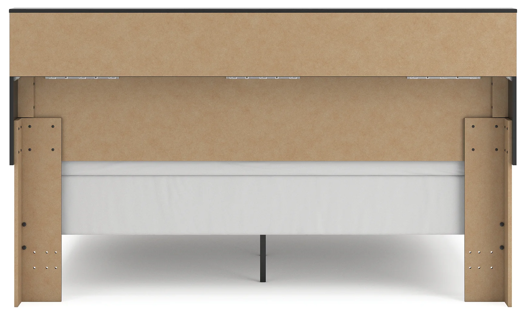 Broachmyn Black/Gray King Bookcase Bed (Online Special Price) - Image 4