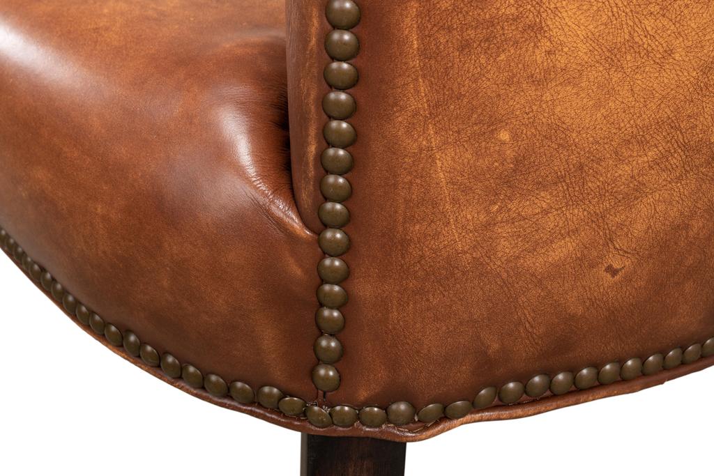 Broderick Brown Dining Chair - Image 9