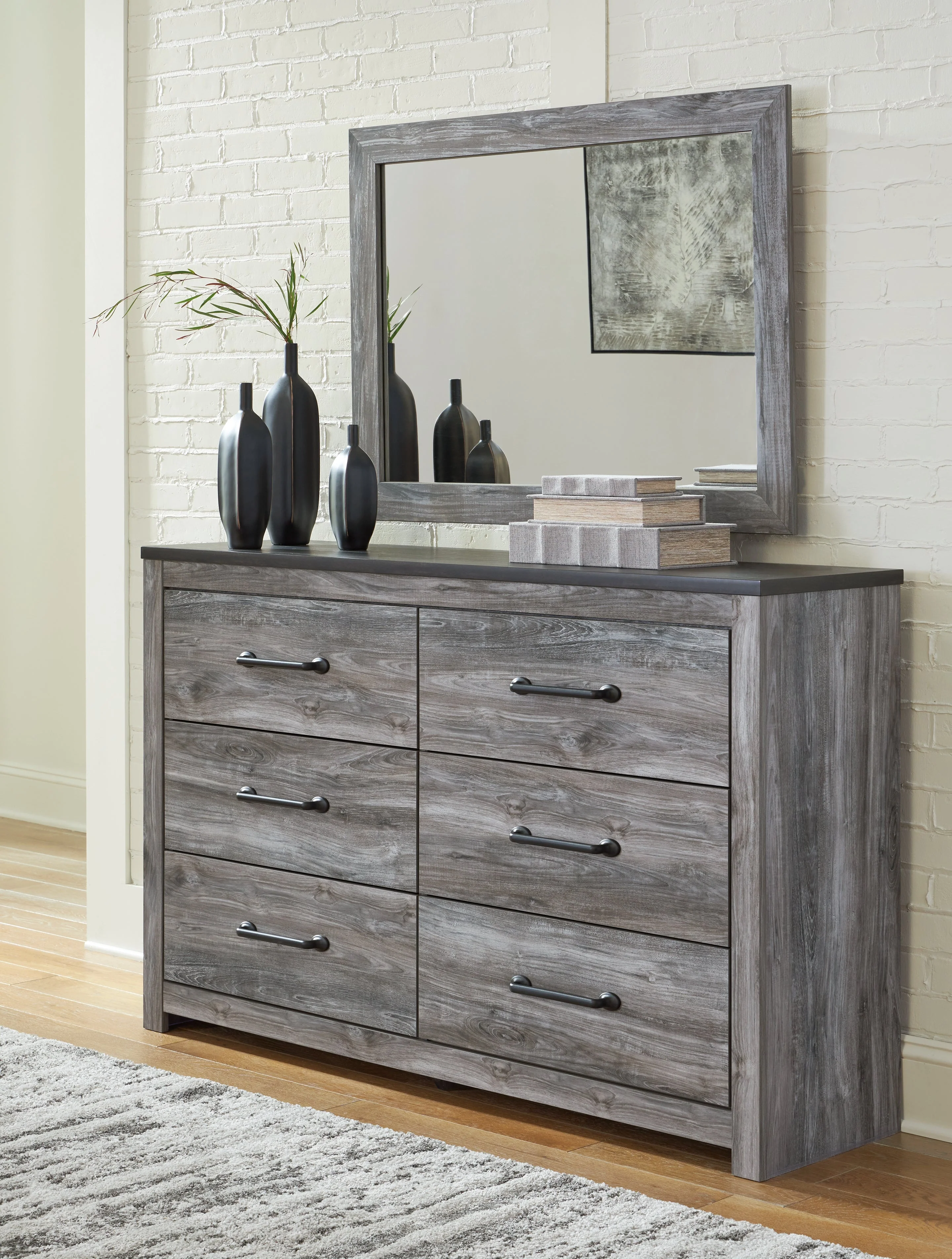 Bronyan Dark Gray Dresser and Mirror (Online Special Price) - Image 3