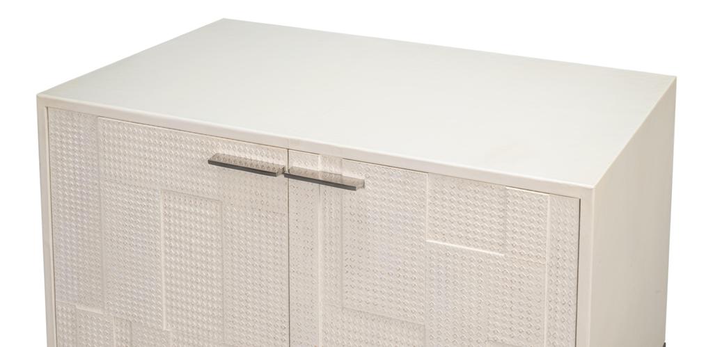 Bronzini White Credenza - Image 8
