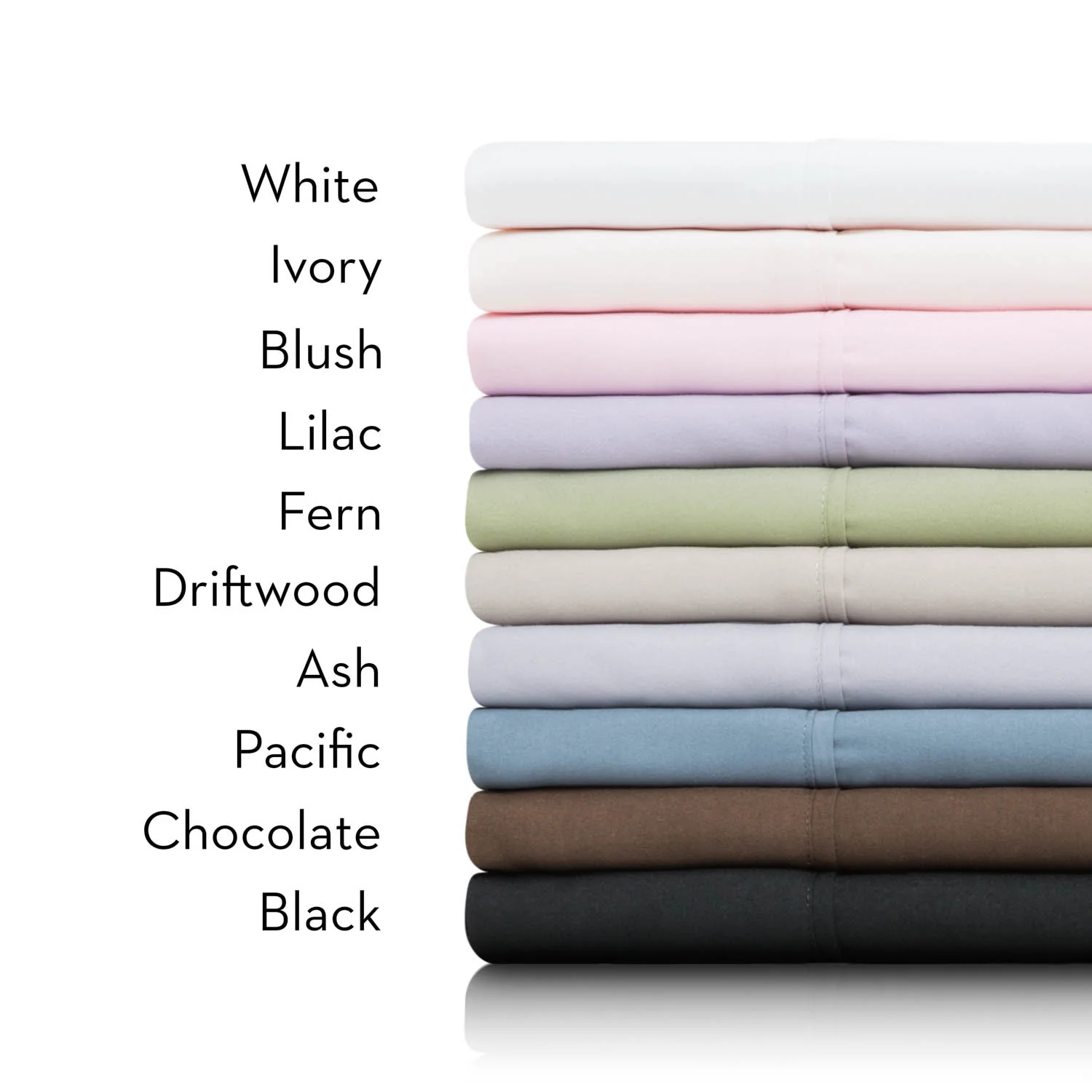 Brushed Microfiber Driftwood Twin XL Sheet Set - Image 2