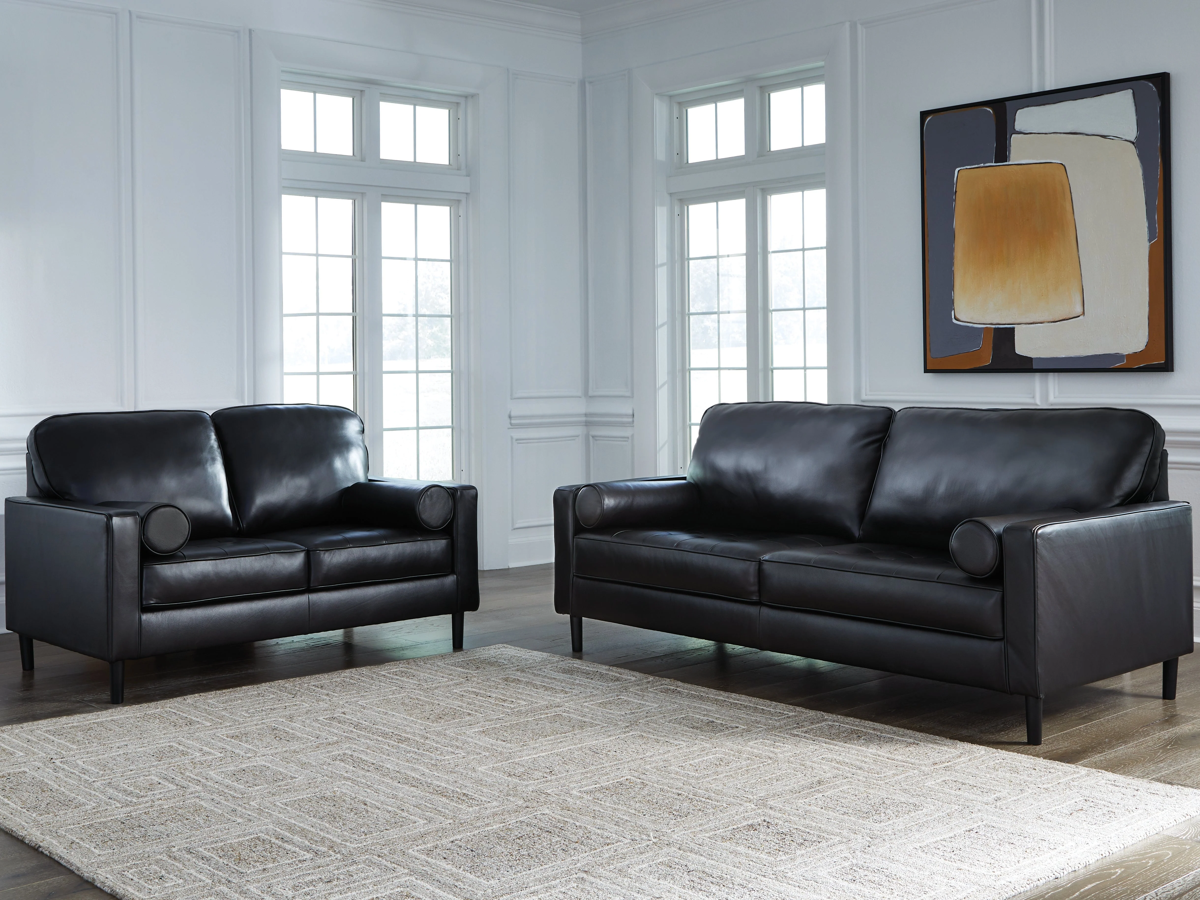 Bryceview Onyx Sofa and Loveseat (Online Special Price)