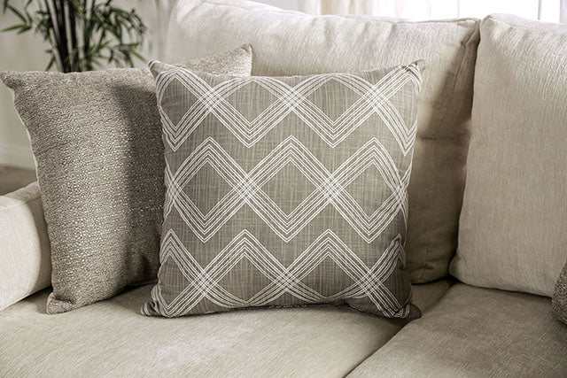 Burgess Beige Loveseat - Image 6