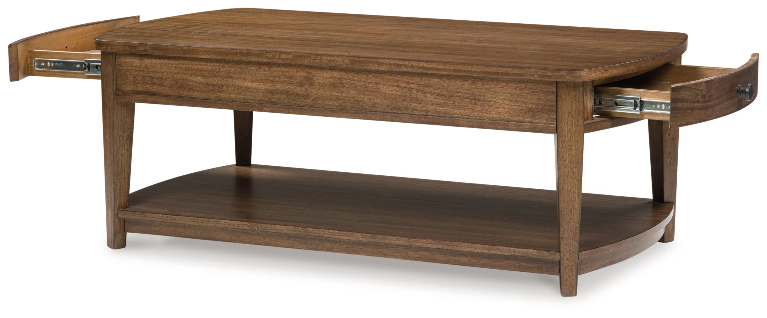 Burkbyer Brown Rectangular Cocktail Table (Online Special Price) - Image 3