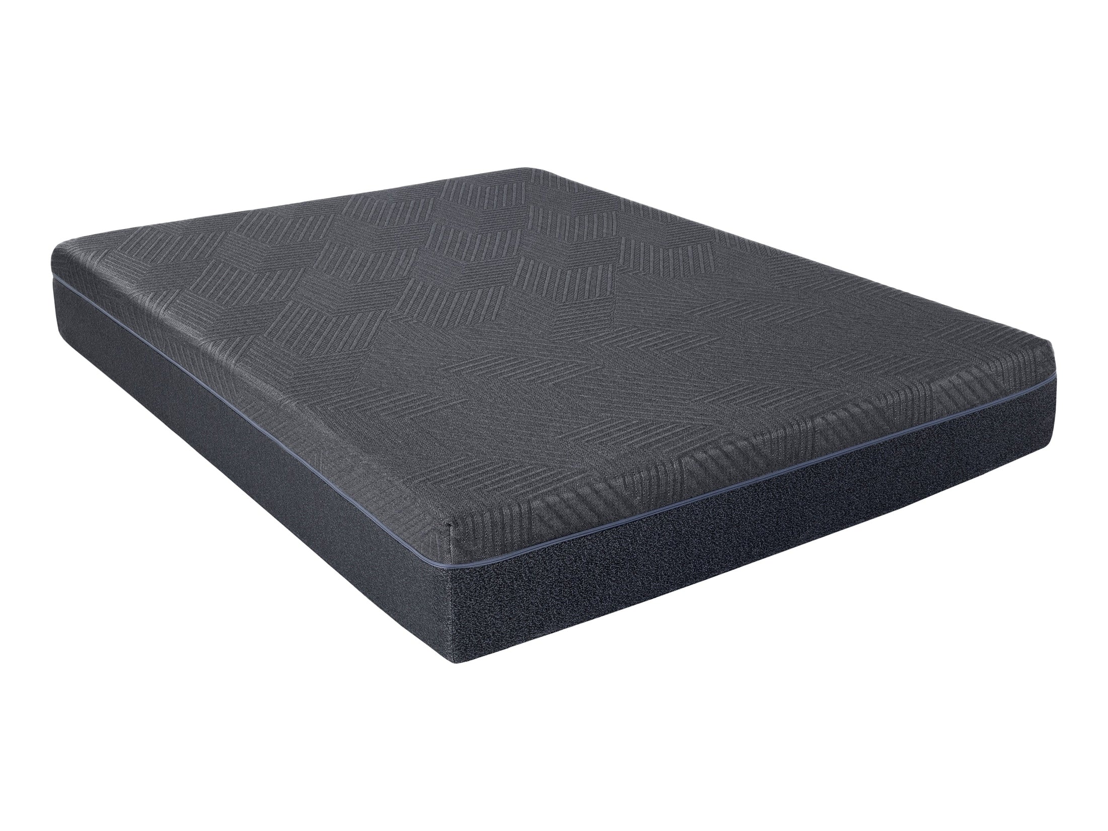 Burnham Gray 11" Full Green Tea Gel-Infused Memory Foam Mattress