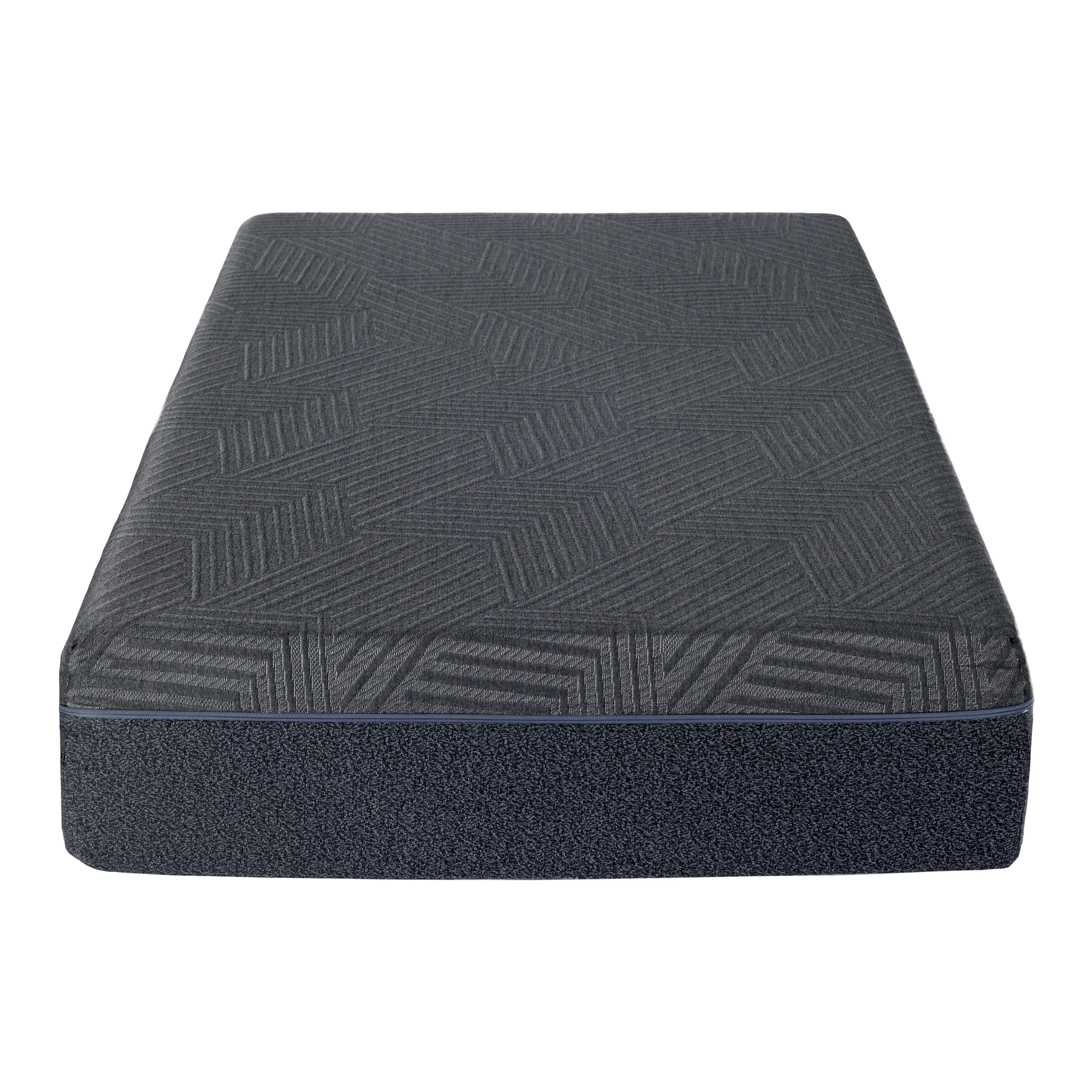 Burnham Gray 11" Twin Green Tea Gel-Infused Memory Foam Mattress - Image 2