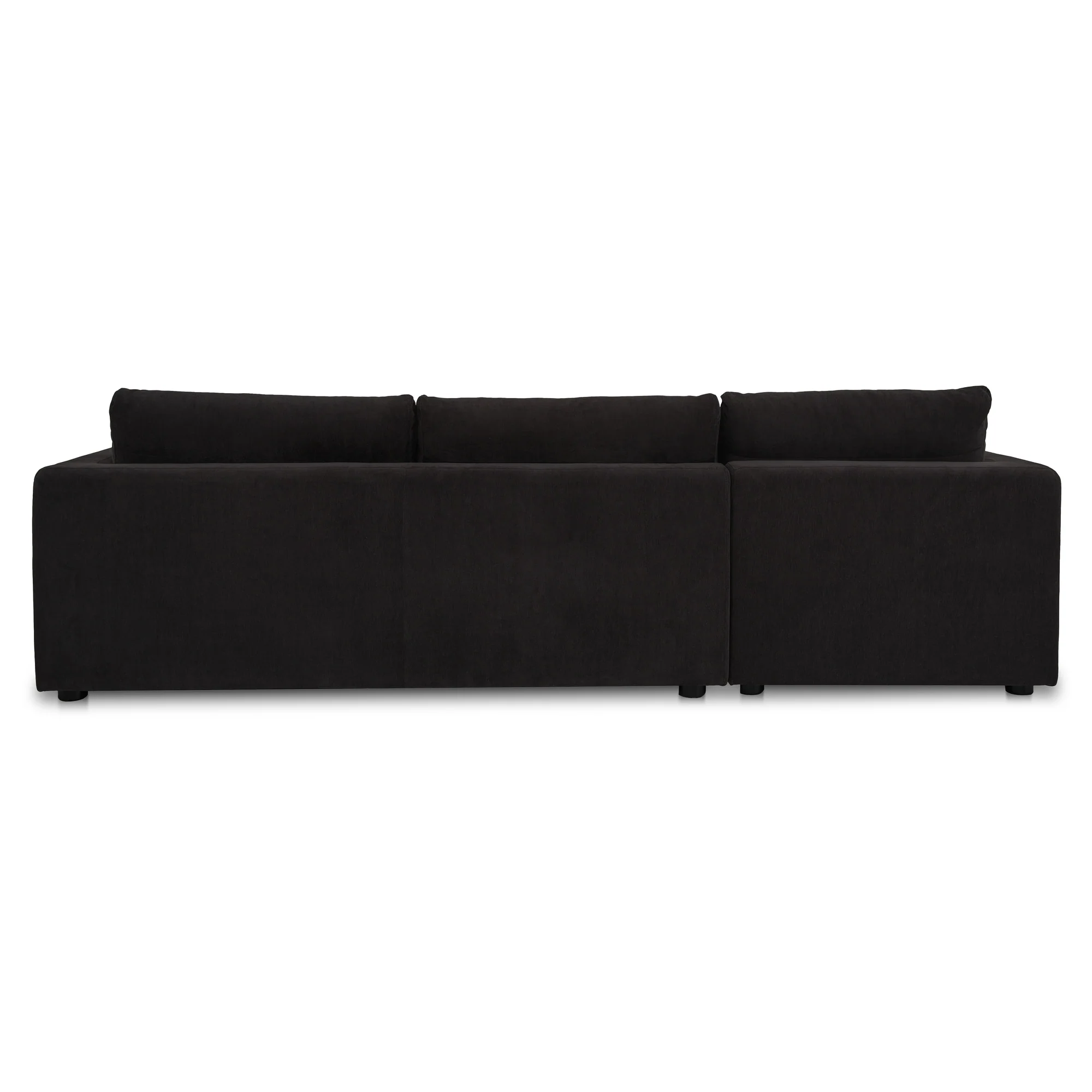 Burrow Black Sleeper Sectional With Left Storage Chaise - Image 6