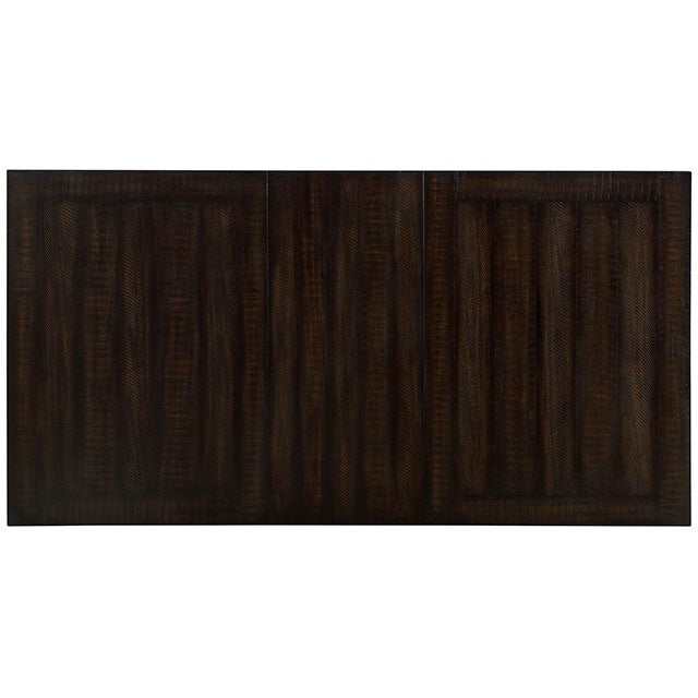 Burton Walnut/Ash Brown Dining Table - Image 5