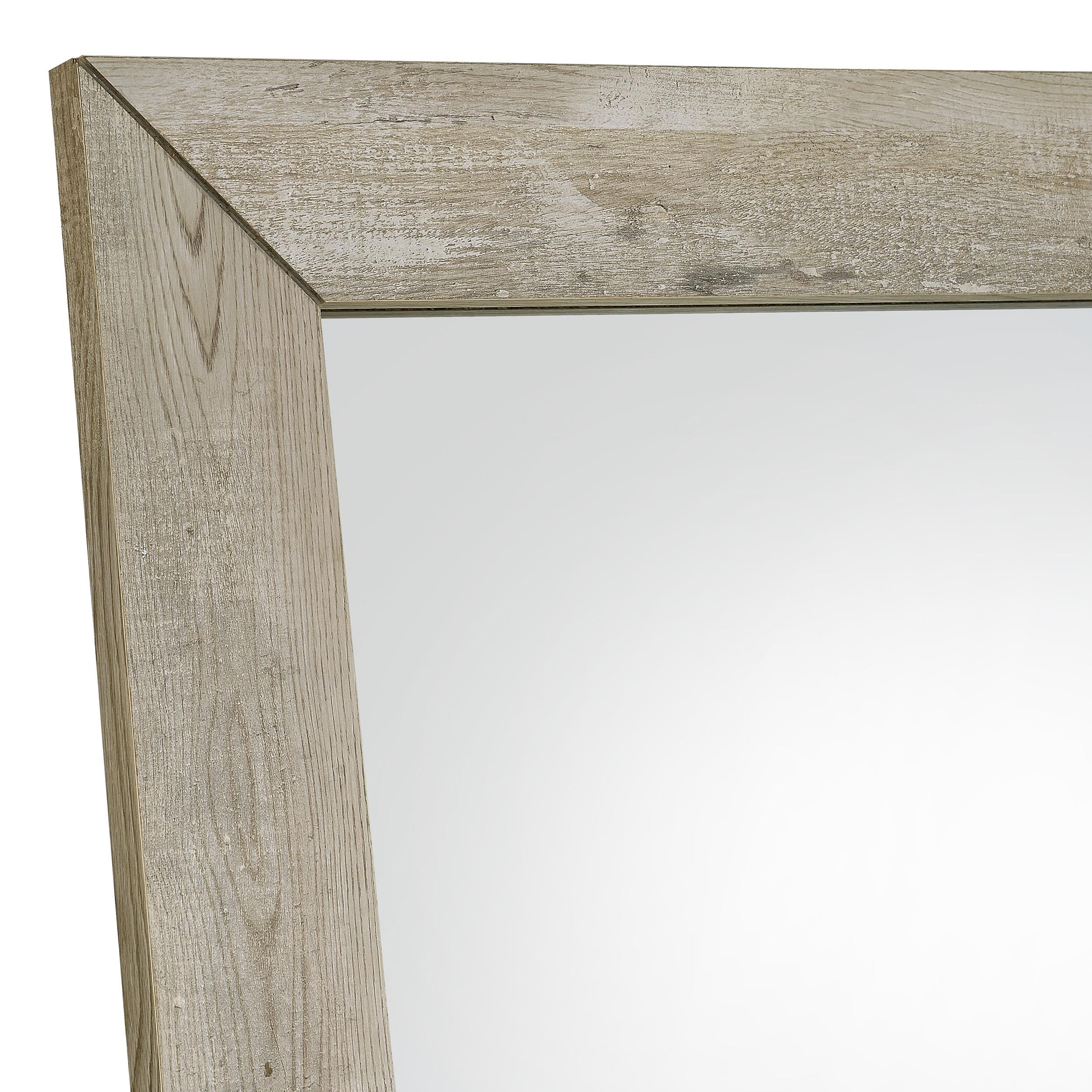 Cadence Grey Washed Oak Tempered Glass Full Length Mirror - Image 5